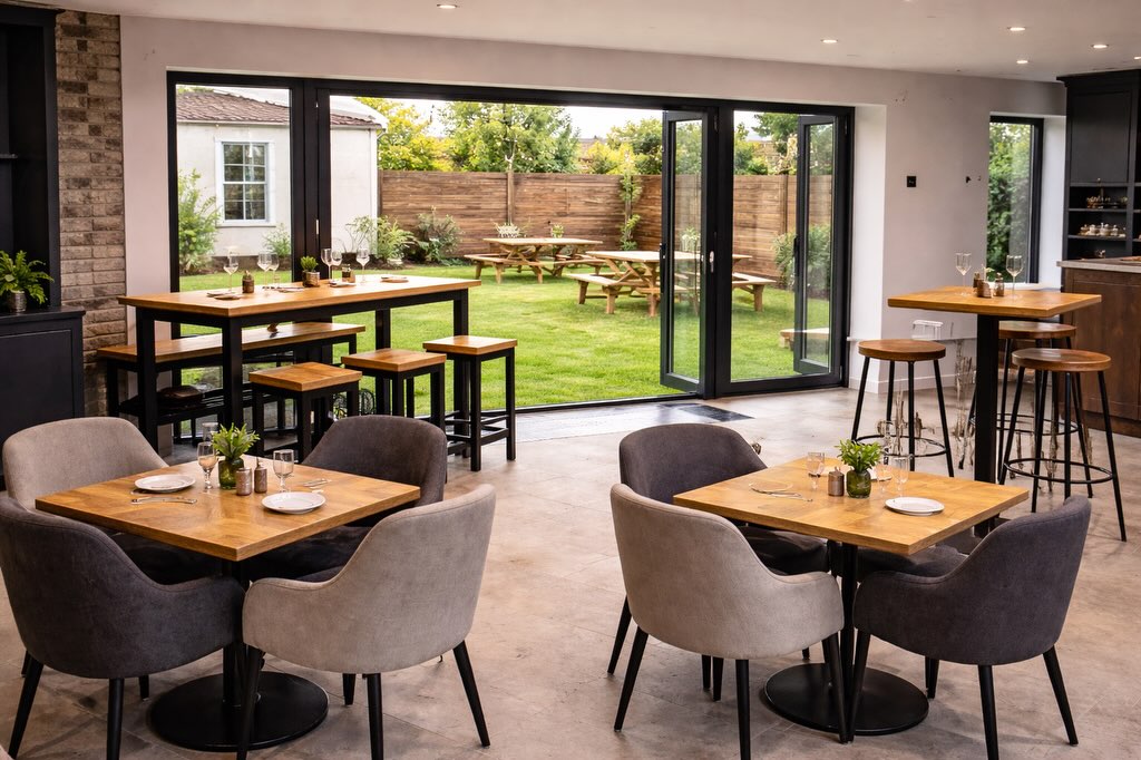 Hospitality furniture built for real venues 🍻
At Be You Bespoke Furniture Ltd, we design and build solid timber furniture specifically for pubs, cafés, restaurants and bars.
Our range includes:
▪️ Standard dining tables – perfect for cafés and restaurants
▪️ Tall bar-height communal tables with matching bench and stools
▪️ Square poseur tables ideal for bar areas and social spaces
Each piece features solid timber tops, strong black frames and a commercial-grade finish, built to handle busy hospitality environments.
✔ Handmade solid timber
✔ Commercial-grade durability
✔ Matching furniture available
✔ Bespoke sizes to suit your space
✔ Designed for pubs, cafés & restaurants
Whether you’re fitting out a new venue or refurbishing your space, we can create furniture that works perfectly for your layout.
📍 Built by Be You Bespoke Furniture Ltd
🌐 www.beyoubespokefurnitureltd.com #restaurantinteriors
#bespokefurniture
#solidwoodfurniture
#hospitalityfitout
#ukhospitality