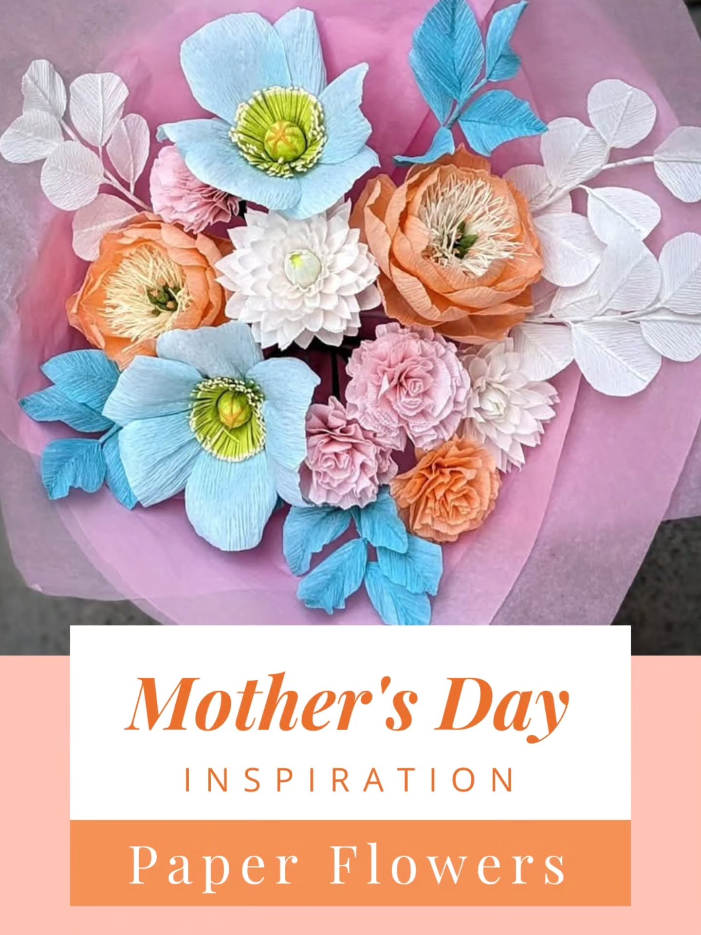 Looking for a Mother's Day gift? How about some long lasting paper flowers?
Your Mum's favourite flowers in her favourite colours from her favourite person!
Of course, paper flowers are also available for Mother-in-law, step Mum, Aunts, Grans too.
Bespoke orders welcome and free delivery in the Bedford area.
Get in touch to order a special arrangement
#paperflowers #paperflorist
#mothersday #giftinspiration