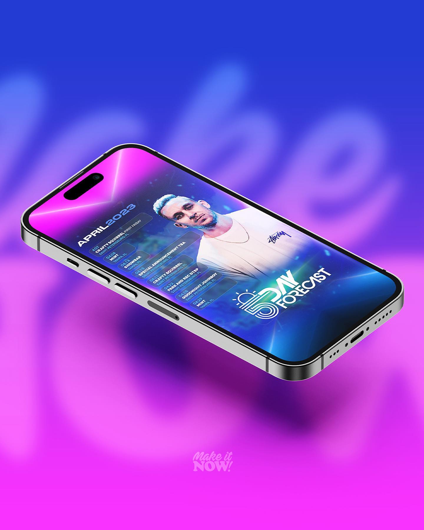 Cloudy with a chance of PARTY! Static and Motion design for @dj5dayforecast ⚡️☀️☔️‼️‼️ #MakeItNow #Design #GraphicDesign #ContentCreators #SocialMedia #MotionGraphics #Instant #AnimatedFlyers #VisualContent #logo #MotionDesign #VideoFlyers #ContentCreation #DJlife #RealDJing #DesignInspo #MotionFlyers #SocialMediaMarketing