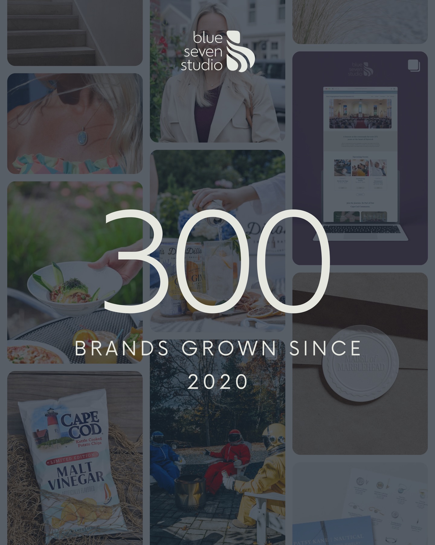 Six years of Blue Seven Studio is right around the corner. We’re grateful to have partnered with over 300 businesses along the way. 🎉