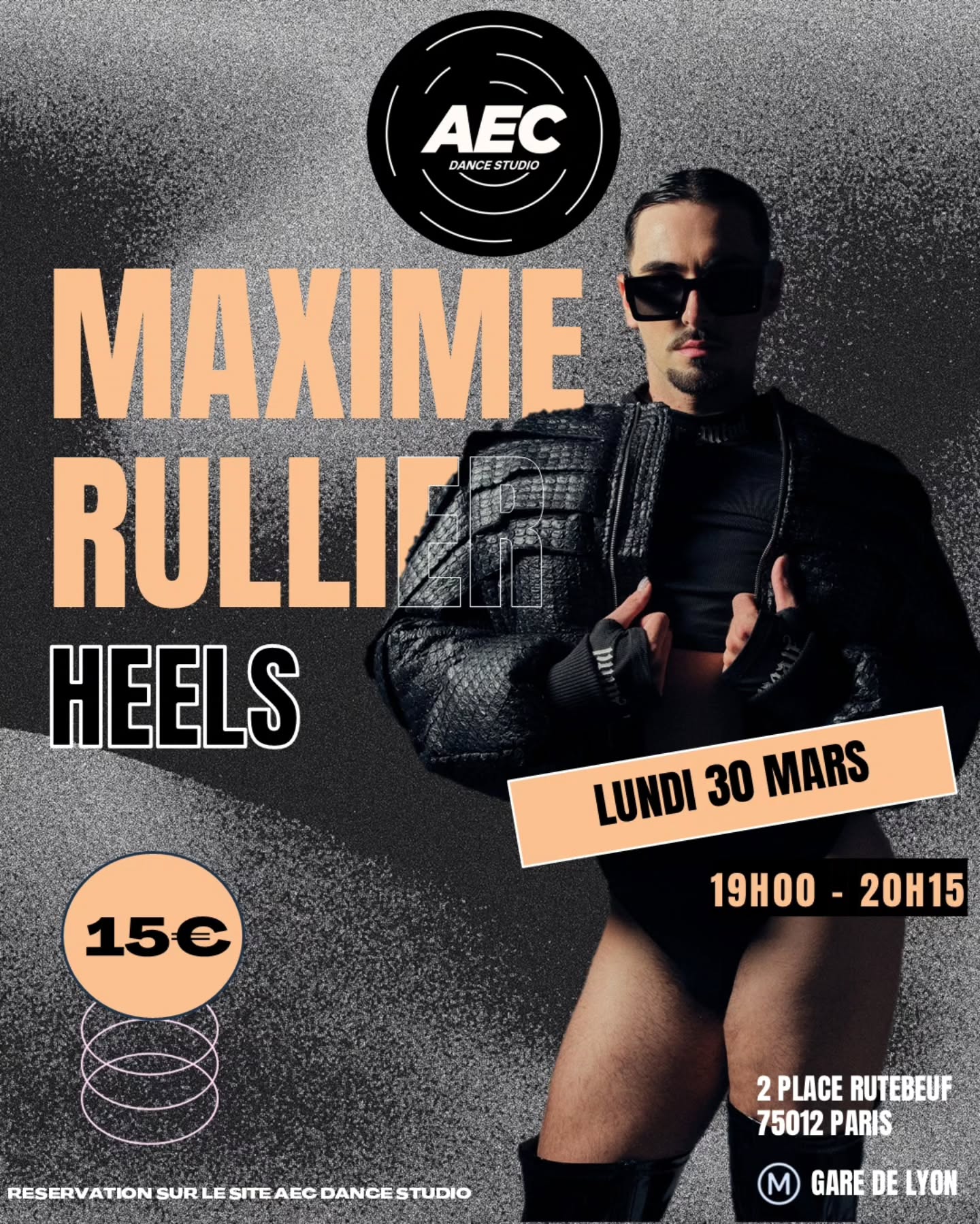 HEELS CLASS AVEC MAXIME RUIER ✨
AECDANCESTUDIO
2 place rutebeuf, PARIS 12
Réservation lien en bio ✨
#heels #heelsclass❤️ #heelslover #heelsdance #danceparis