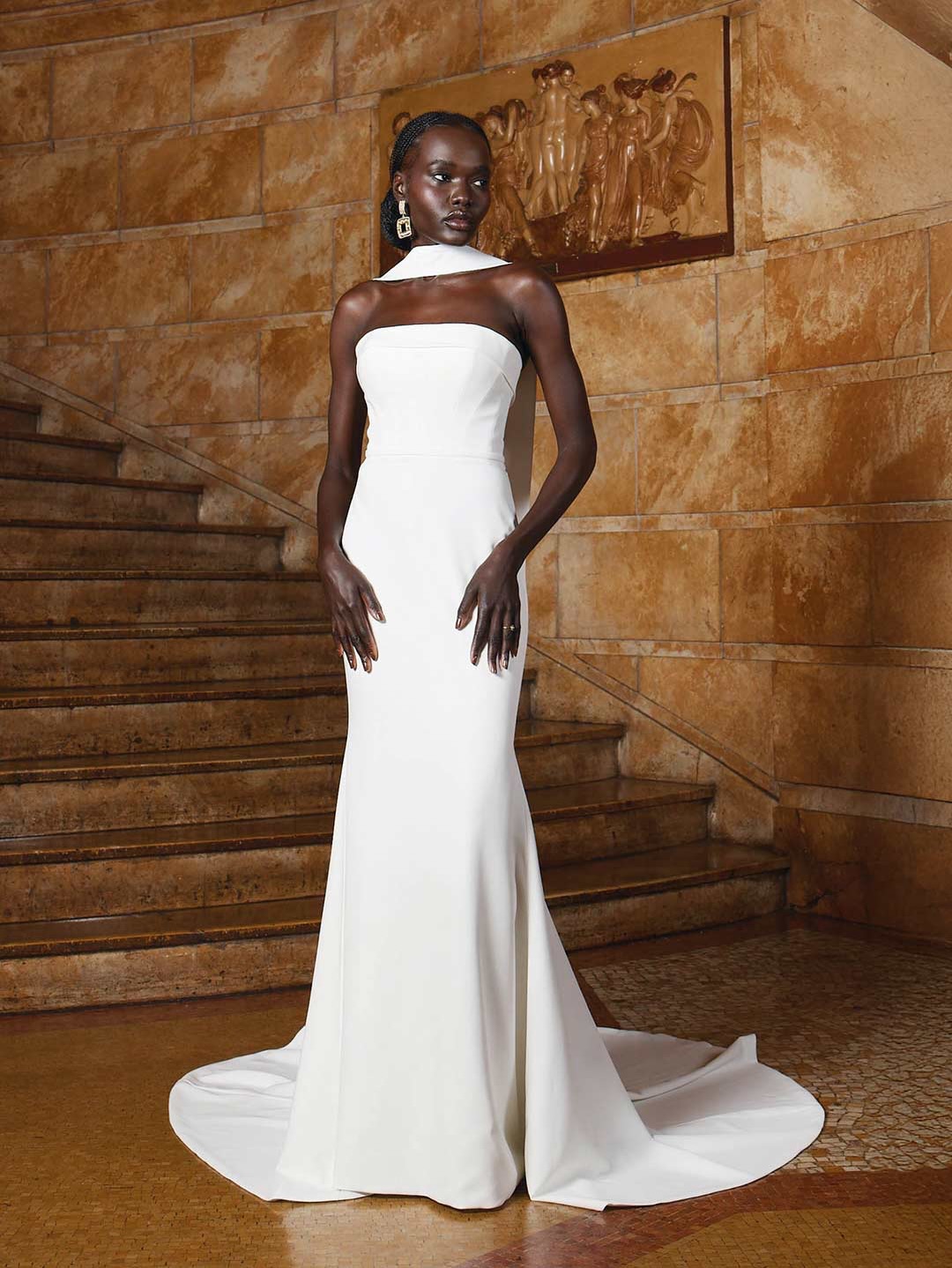 Your sign to add a neck scarf to your bridal look. ✨
Meet Kloss by Evie Young Bridal - effortlessly modern, beautifully structured, and the perfect match for this elegant neck scarf detail.
It’s giving chic, fashion-forward bride… and we are obsessed.
Sometimes it’s the little details that transform a dress into a moment.
Would you add a neck scarf to your bridal look? 🤍
#EvieYoung #EvieYoungBride #ModernBride #WeddingDressInspo #BridalStyle