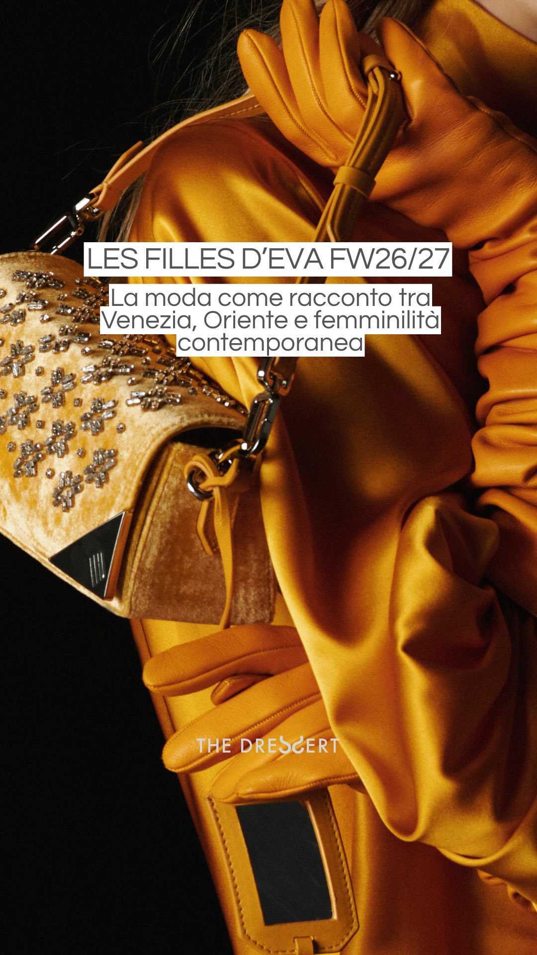 Alcune collezioni si guardano.
Altre si interpretano. ♥️💛
La FW26/27 di @lesfillesdeva firmata da @matteo_evandro , appartiene decisamente alla seconda categoria: un viaggio tra Venezia, memoria e libertà, dove tailoring, drappeggi e simboli costruiscono una femminilità complessa e stratificata.
Durante la presentazione ho avuto la sensazione di trovarmi davanti a una collezione quasi enigmatica, capace di raccontare molto più di ciò che appare.
Sul blog vi racconto perché.
👉 Link in bio
@lesfillesdeva
@cup_studio
#invited