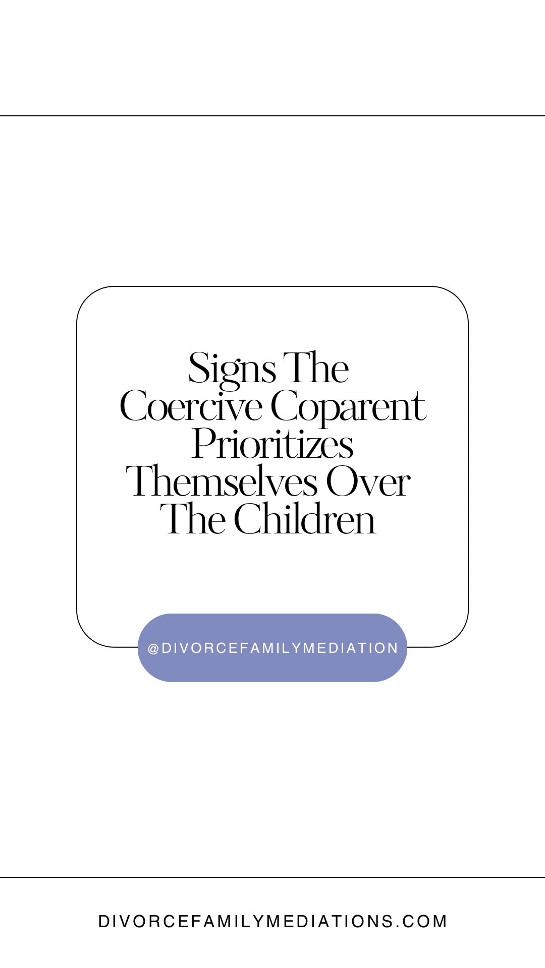 It doesn’t always look like neglect. It often looks like control.
When a parent consistently prioritizes their ego, image, revenge, or need for dominance over a child’s emotional stability, the child becomes a tool , not a person.
Psychologically, this places children in chronic loyalty conflict. They learn that love is conditional. That approval depends on alignment. That their job is to regulate the adult, not be protected by them.
Over time, this can create hypervigilance, people-pleasing, anxiety, or emotional shutdown, not because the child is fragile, but because they are adapting to survive relational instability.
Healthy parenting asks: What does my child need? Coercive parenting asks: How does this affect me?
That distinction changes everything.
If you’re the safe parent, your role is not to compete. It’s to remain regulated, predictable, and child-centered, even when the other parent isn’t.
Children don’t need a perfect parent. They need one who consistently puts their well-being above their own pride.
.
.
#coercivecontrol #coparenting #highconflictcoparenting #coparentingwithanarcissist #neglect