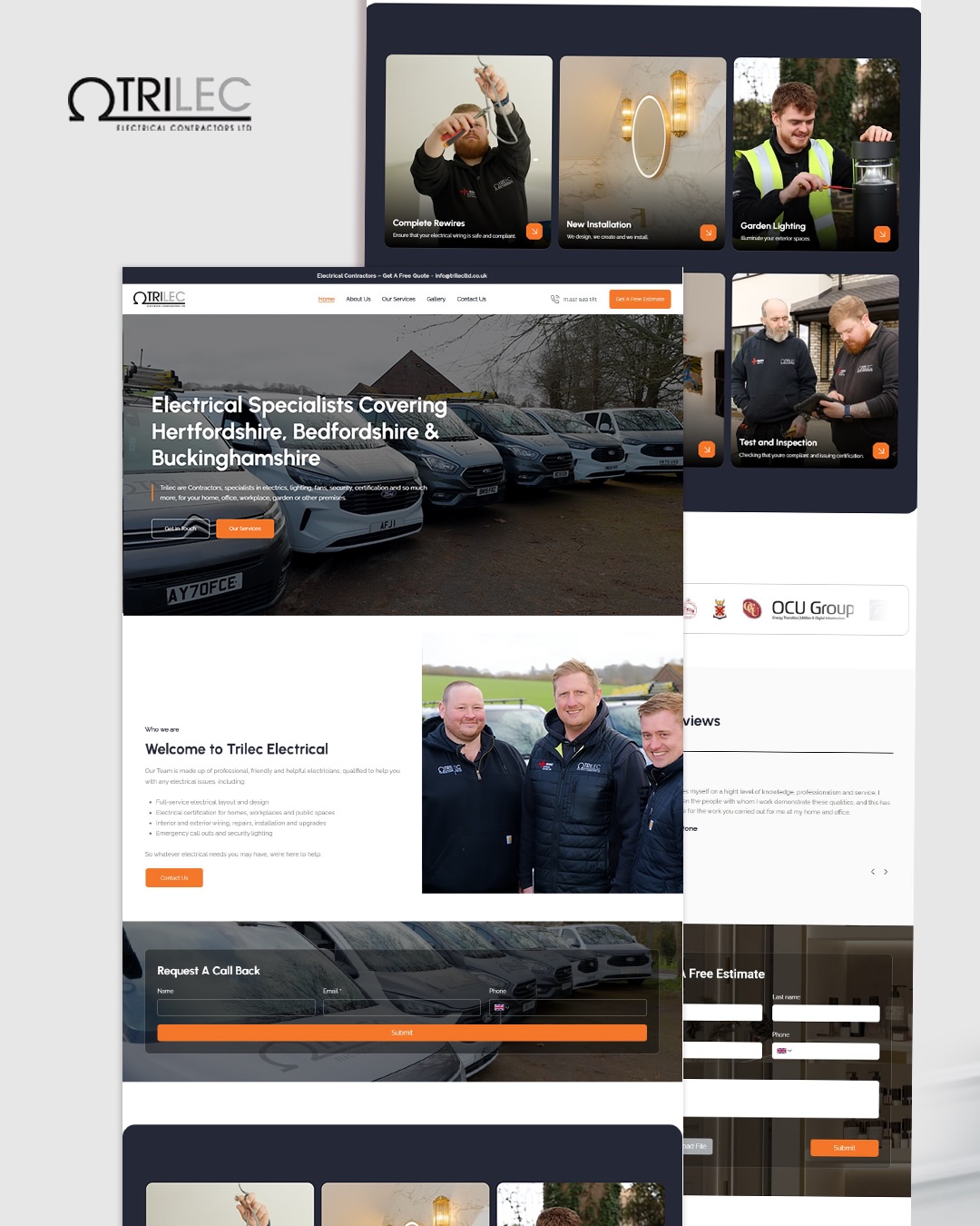 New website live for @trilec_ltd 👏🏼
🌐 trilecltd.co.uk
✅ Website Design & Build
✅ Photos & Videos
✅ Contact Form & Free Estimate Form
✅ SEO & Connected to Google
———
We are the creative agency you’ve been searching for:
• Web Design
• Branding & Logo Design
• Content Creation
• Social Media & Marketing
• Print Design
We work closely with you to create your vision whilst authentically representing your brand.
Contact enquiries@livxmedia.com, DM us today or check livxmedia.com for more info.
#webdesign #graphicdesign #newwebsite #wixstudio #marketingagency