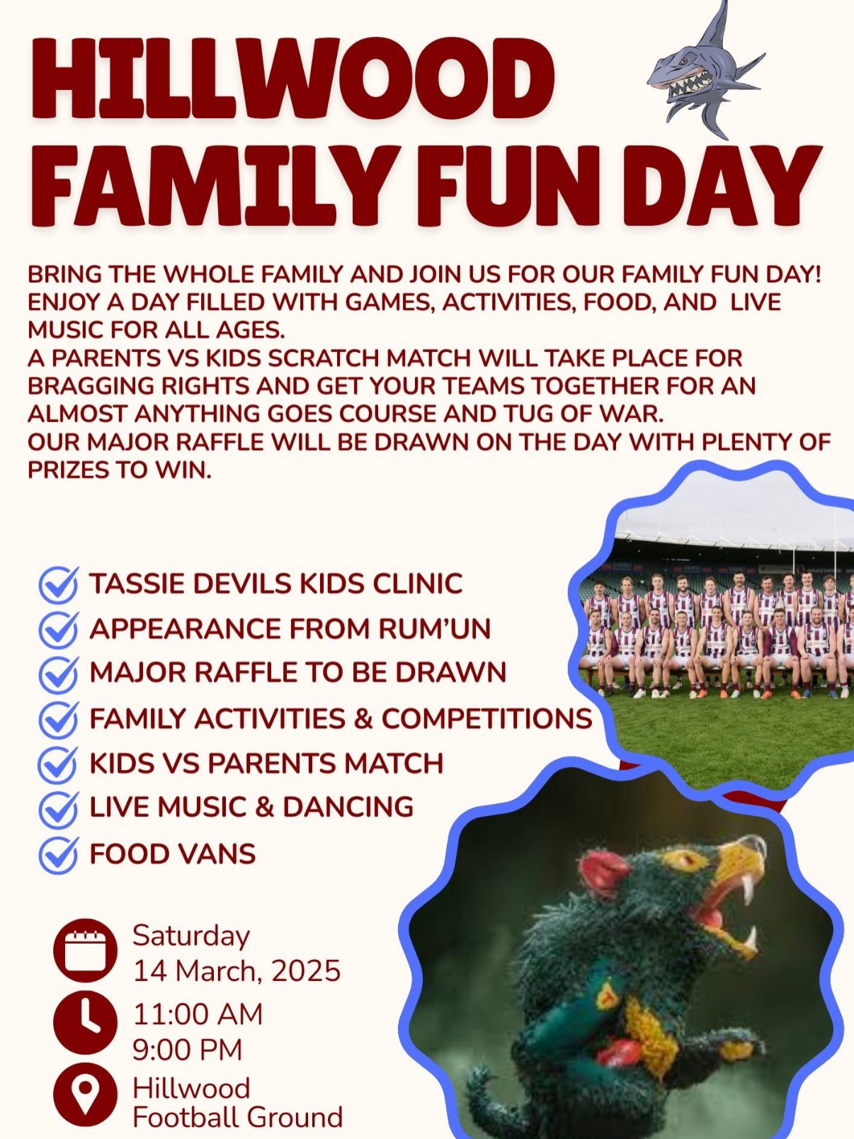 Next weekend!!
Huge day out at sharkpark 😍😍