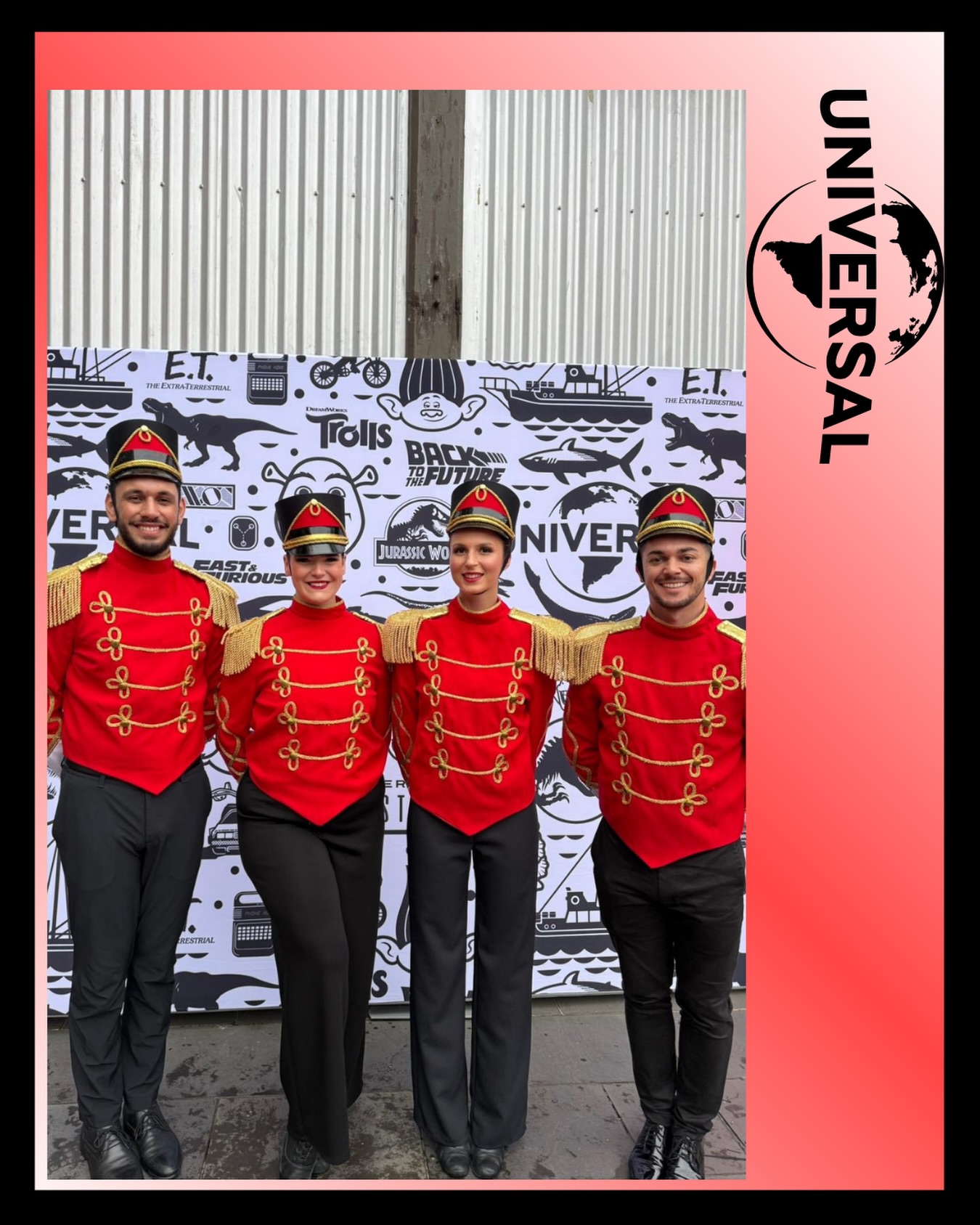 Evan, Marisa, Georgia and Brandon working a recent event for Universal with @showtime.attractions ❤️
@ev_squared
@marisarobinsonn
@georgiavicarydance
@_brandonware
#patrickmanagement #pmtalent #performer #universal #showtimeattractions