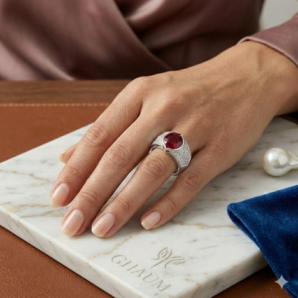 Quand l’émotion prend une forme précieuse.
Royal Rubis incarne l’essence de la Maison GHAUM : une joaillerie de luxe, où chaque ligne est pensée pour durer, et chaque détail pour être ressenti.
Au centre, un rubis à la profondeur rare — intense, magnétique, souverain.
Autour, l’éclat minutieux des pierres vient souligner sa présence, comme une lumière maîtrisée.
Et l’or 18 carats enveloppe l’ensemble avec cette chaleur incomparable que seule la haute joaillerie sait exprimer.
Ce n’est pas une bague.
C’est un signe. Une signature.
Un bijou qui dit : “je choisis l’exception, sans compromis.”
✨ Pour vous : quel mot décrit le mieux un rubis ?
Passion • Puissance • Amour • Courage
Dites-le en commentaire.
📩 Pour une version sur-mesure (taille, gravure, variation de pierres), écrivez ROYAL en DM.
#GHAUM #MaisonDeLuxe #joaillerie #joailleriefrancaise #Rubis Or18Carats FineJewelry LuxuryJewelry SavoirFaire BijouSignature Élégance ParisLuxury