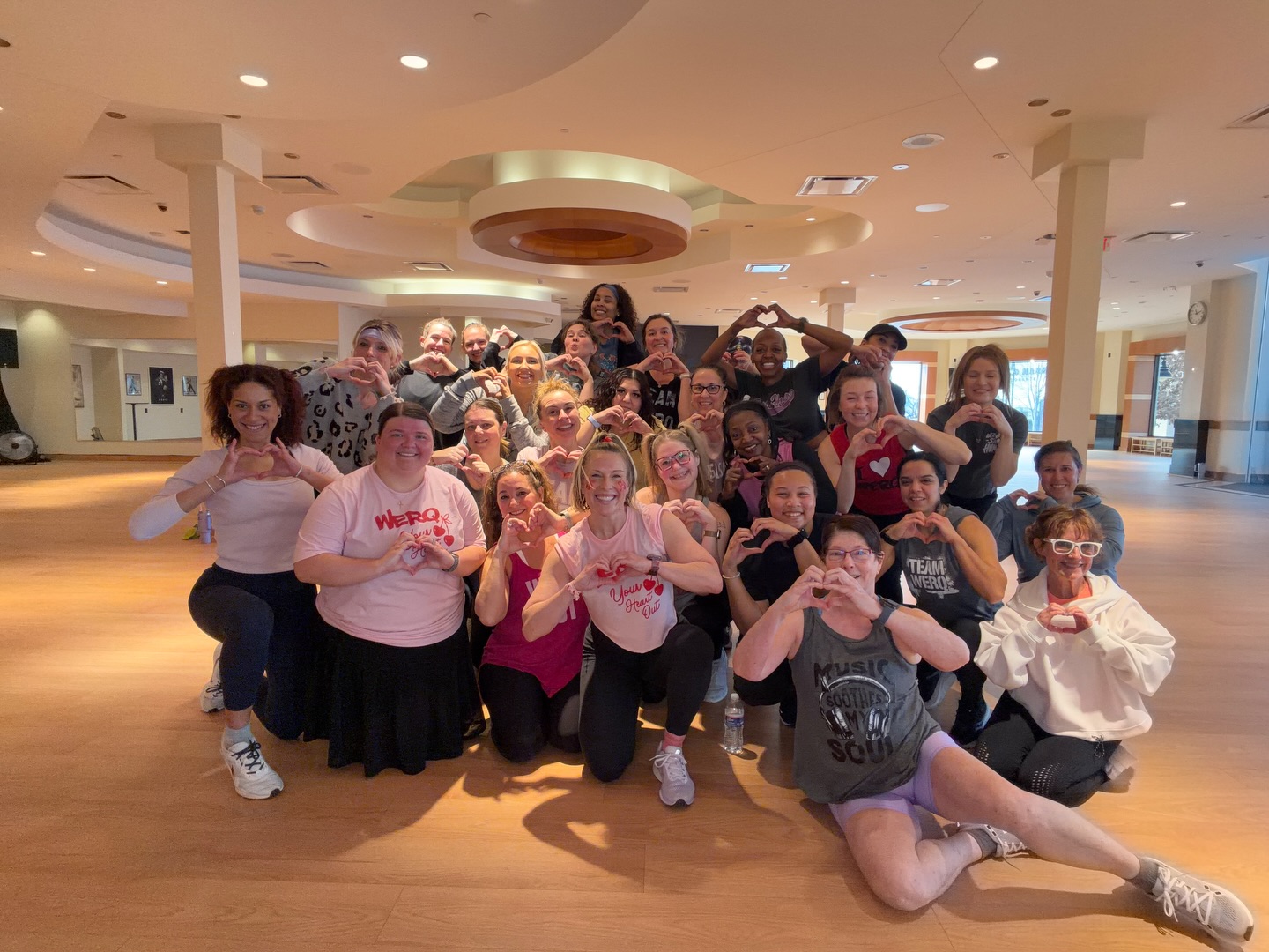 The WERQ Your Heart Out class raised $255 for @girlsontherunkc 💕 Special thank you to everyone who donated and showed up! And to the instructors who donated their time to the fun event 🙌🏼