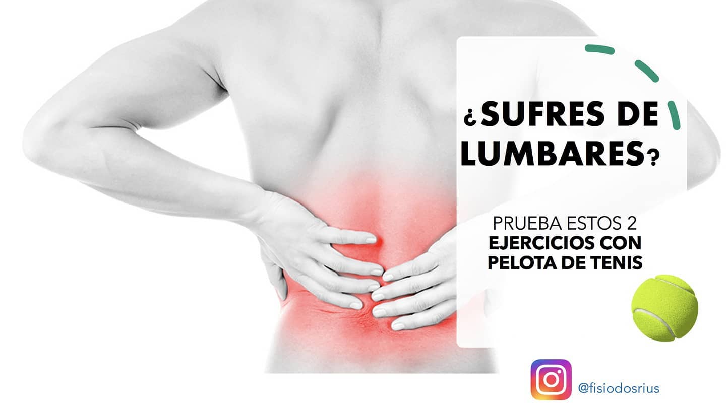 Siguiendo la dinámica de la publicación anterior, hoy os traigo 2 ejercicios que podéis hacer con la ayuda de una pelota de tenis y que os ayudarán a aliviar vuestro dolor lumbar.
¿Qué beneficios nos aportan?
✅Disminuye el dolor a corto plazo
✅Ayuda a ganar mayor movilidad de cadera a corto plazo
✅ Herramienta de automasaje
Te recomiendo darles una oportunidad y ver como te pueden ser útiles.
⚠️ Si tienes dudas acerca de tu caso, te aconsejo preguntar a tu profesional de confianza antes de hacerlo
#dolor #lumbares #lumbalgia #gluteo #masaje #inhibición #tratamiento #automasaje #ciatica #herniadiscal #fisioterapia #rehabilitación