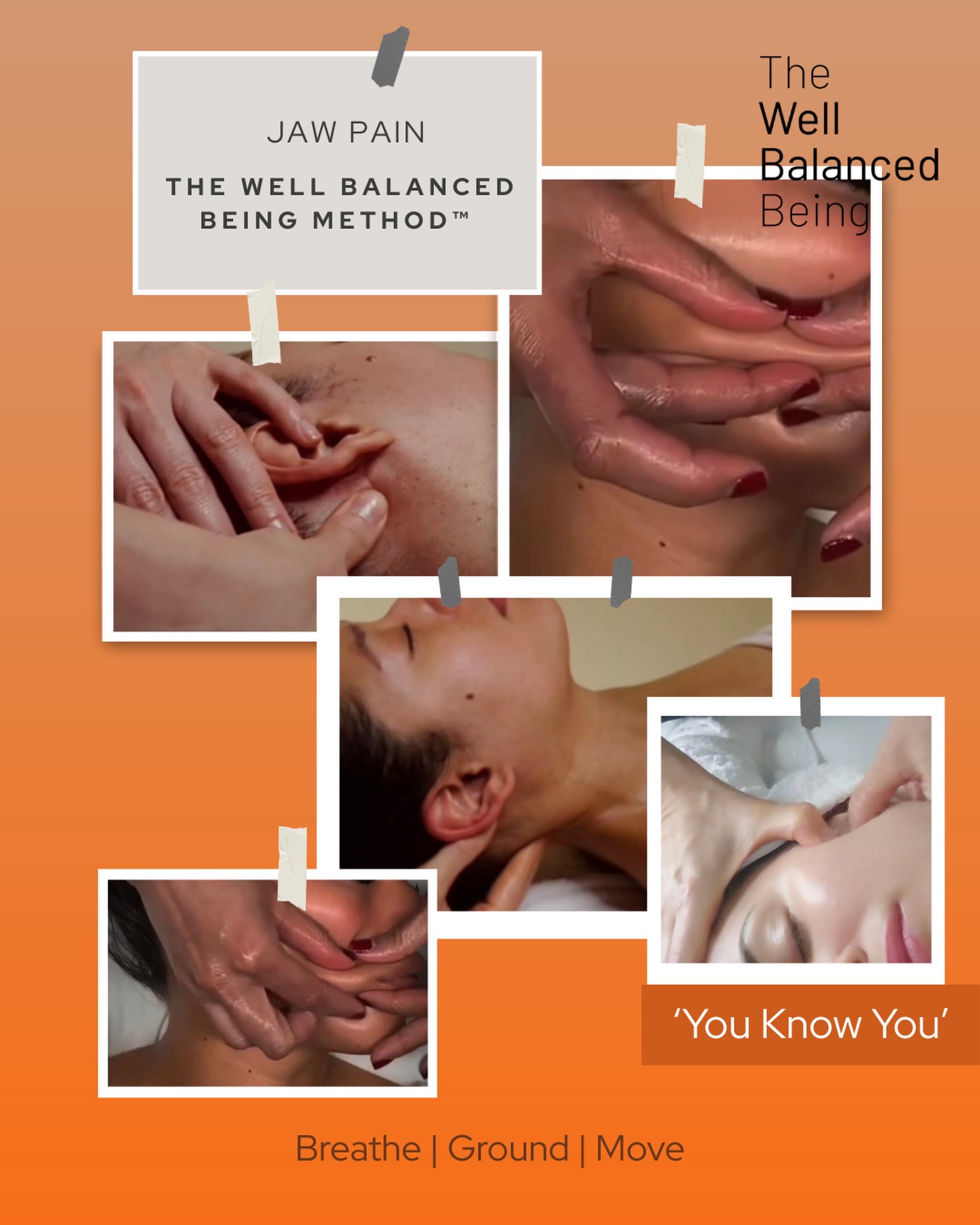 TMJ / Jaw Release Therapy
See š in bio
Practiced using; The Well Balanced Being Methodā¢ļø
Many women carry stress in the temporomandibular joint (TMJ), the joint that connects the jaw to the skull.
When this joint & the surrounding muscles become overworked or tight, it can create a cascade of symptoms through the face, head, neck & nervous system.
Jaw release massage is a specialised manual therapy technique that works with the muscles & fascia of the jaw, cheeks, temples & neck to gently release restriction & restore natural movement.
Using a hybrid approach to address the cause; targeted pressure, fascial release & slow therapeutic techniques, this treatment helps calm overactive muscles involved in clenching, grinding & stress-related tension.
š§”recognising the signs your jaw may need releasing.
You may benefit from TMJ release if you experience:
⢠Jaw clicking, popping or restriction
⢠Teeth grinding (bruxism), especially during sleep
⢠Morning jaw soreness or facial tension
⢠Frequent headaches or temple pressure
⢠Neck and shoulder tightness
⢠Ear discomfort or fullness without infection
⢠Facial pain or sinus-like pressure
⢠Stress held in the jaw during the day
Many clients are surprised to discover how much jaw tension contributes to headaches, neck pain & nervous system overload.
š§”When to seek treatment
Jaw therapy can be helpful if:
⢠You wake with jaw tension
⢠You notice yourself clenching when stressed
⢠You experience regular headaches or temple pressure
⢠Dental or orthodontic work has created tension
⢠You spend long hours at a desk or screen
⢠Stress shows up physically in your face or neck
Early treatment can prevent long-term strain patterns developing across the jaw, cervical spine and nervous system.
The Well Balanced Being Methodā¢ļø
This is unique to us, a mixed modality jaw release therapy, that is delivered as part of a clinical yet calming treatment, combining techniques such as:
⢠TMJ release massage
⢠Myofascial release
⢠Cranial & facial techniques
⢠Targeted neck & shoulder work
⢠Nervous system regulation
Book a 15 minute telephone call, ask additional questions.