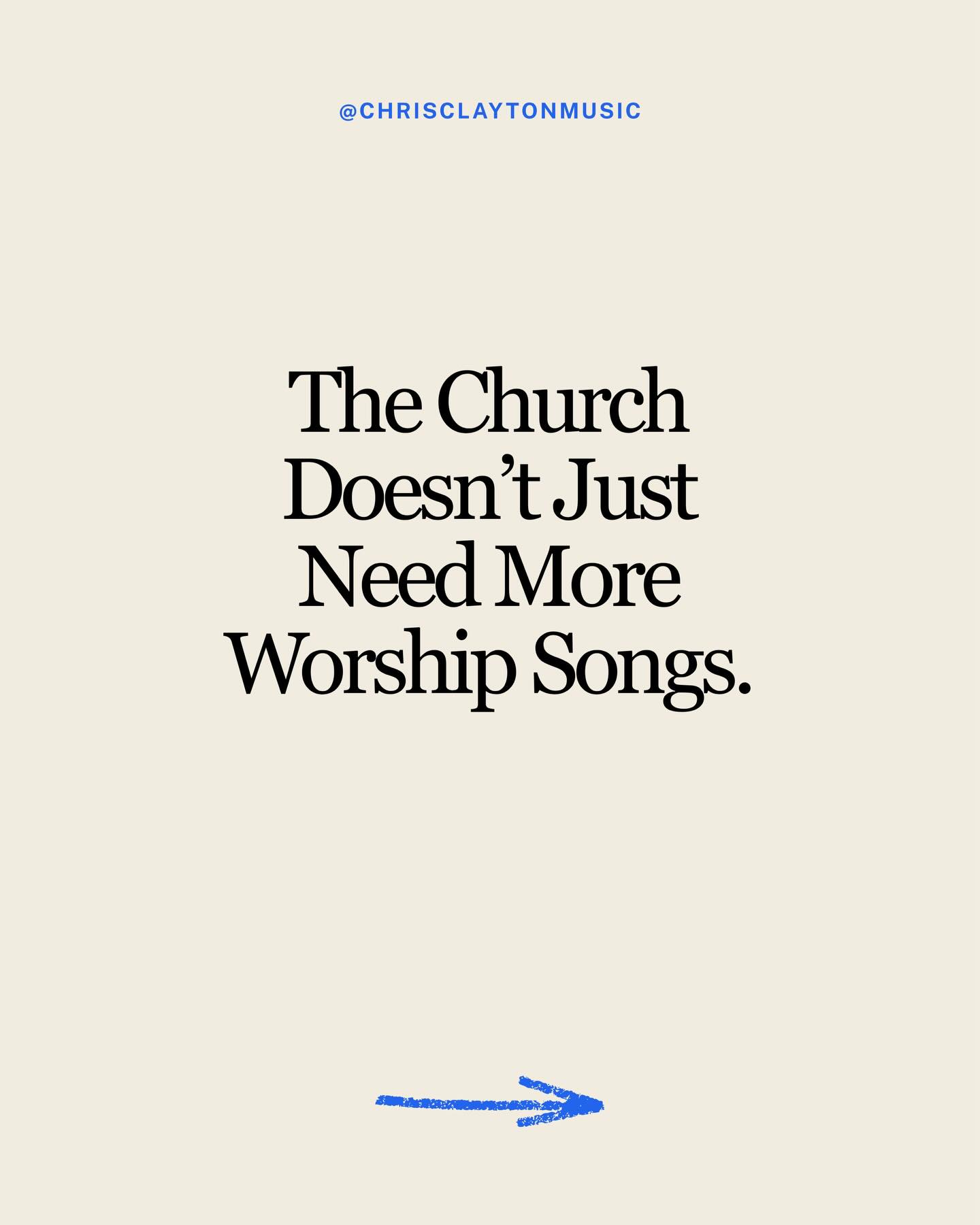 There has never been more worship music being written than there is today. But writing worship songs is a unique stewardship.
Over the next few weeks I’m sharing a short series for worship songwriters and churches who are writing and releasing music. Just a few thoughts about writing songs that truly serve the Church.
Crafting Songs That Serve the Church — Week 1 of 6
Follow along over the next few weeks if you’re writing songs for the Church.
