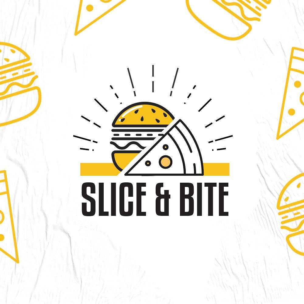 Slice & Bite - Brand identity.
A fun logo for a fun fast food joint ! I used yellow as the highlight color because I feel it reflects a fast food restaurant in a very modern way. The logo itself is very minimal yet detailed! Let me know your thoughts!
DM to get your logo designed!
- Unfurlingdesigns ✨