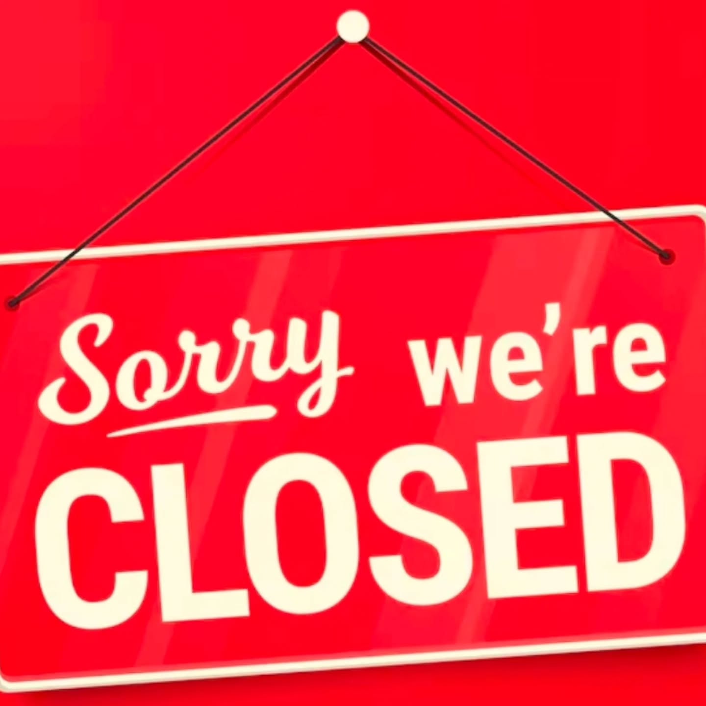 Due to the weather and for the safety of our staff we are closed the rest of the day