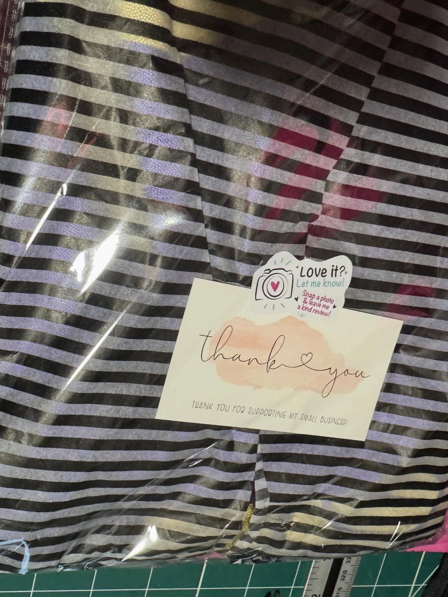 Absolutely love my New packaging
Special Easter gift any orders sent out from next week and until end of April random orders will have a Evoucher code attached to the back of the cards 💜 from £25 to £50(that will include any orders purchased and made after that time