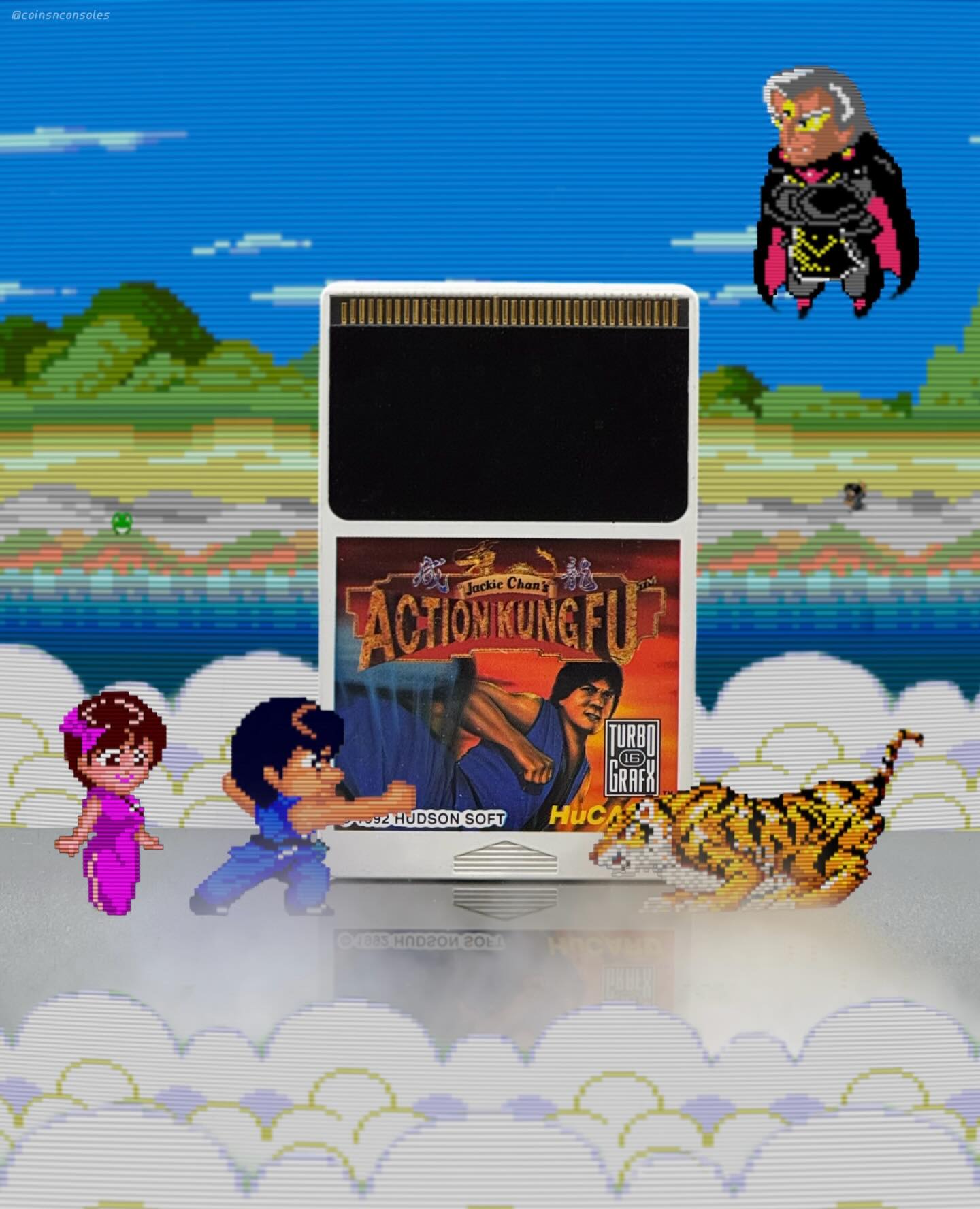 Can you help Jackie use his martial arts mastery to help rescue his sister in this colorful, action-packed TurboGrafx-16 classic? 🍚🍎🐸
—————