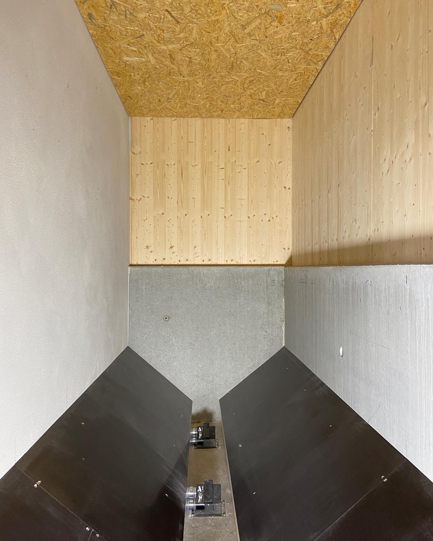 Neubau eines Pelletslagers für ca. 10t Pellets.