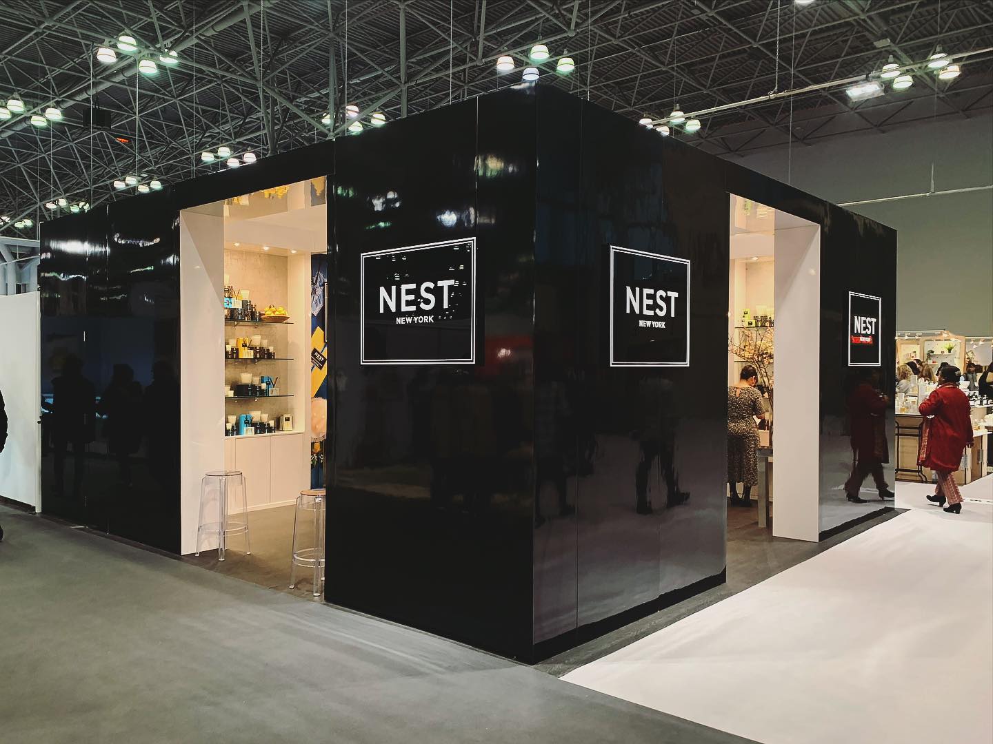 #tradeshow #tradeshowdisplay #tradeshowbooth #custombooth #customdesign #displayservices #mkdisplay #nestfragrances #nestnewyork #nynow #javitscenter #nyc