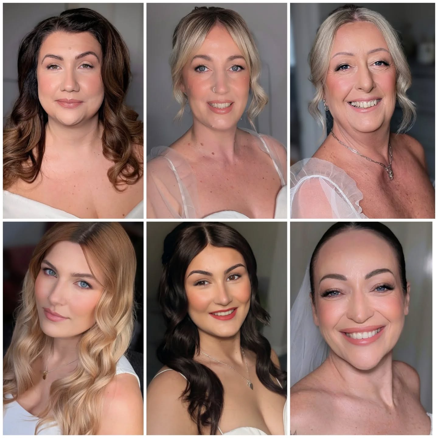 If you saw my last post, you know I've been busy!
Now it's time to show you the makeup looks I created as part of the @kristinagasperasacademy endorsement course — and honestly, I am so proud of how these turned out.
Six bridal makeup looks, each one designed to complement a different style of bride. Whether you're going for something soft and natural or a little more polished and glam, there really is something for everyone this wedding season.
Brides-to-be, save this one alongside the hair post — together they might just be your perfect inspo folder!
✨ Sculpted Monochrome Bridal
✨ Modern Glam Bridal
✨ Elegant Mature Beauty
✨ Effortlessly Refined Bridal
✨ Statement Lip
✨ Modern Bridal Smokey Eye
Which look is your favourite? Let me know below!
Thank you again to my beautiful models for trusting me with these looks.
#bridalmakeup #bridetobe #weddingmakeup #bridalmakeupinspo #kgacadendorse2026