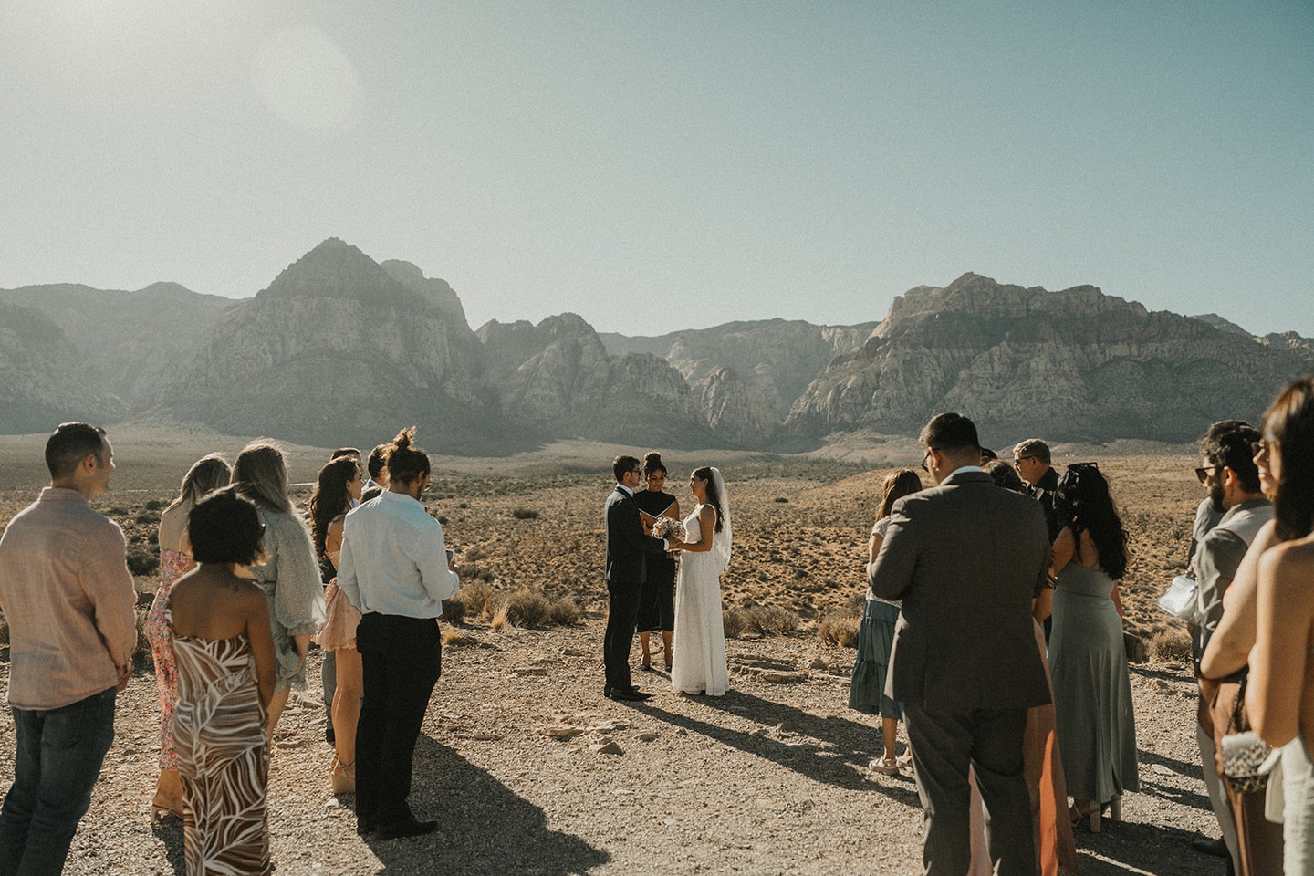 POV: your wedding starts in the quiet desert… and ends under neon lights. ✨
They said their vows surrounded by incredible mountain views, with their closest people gathered around in the golden desert sun.
Then they did what Vegas weddings do best.
They took the celebration downtown...
Neon lights. Late-night pizza. Champagne straight from the bottle.
One of the reasons we adore @treeoflifelasvegas is how beautifully they capture both sides of a Las Vegas wedding day!
Two completely different worlds.
One unforgettable wedding day.
Ceremony Officiant: Jacoba of @peachy_keen_unions
Photography: @treeoflifelasvegas
#LasVegasWedding #desertwedding #mountainwedding#LasVegasElopement #VegasElopement #microwedding#VegasWeddingPhotographer #AdventureElopement #lasvegasweddingminister #lasvegasweddingofficiant #PeachyKeenUnions