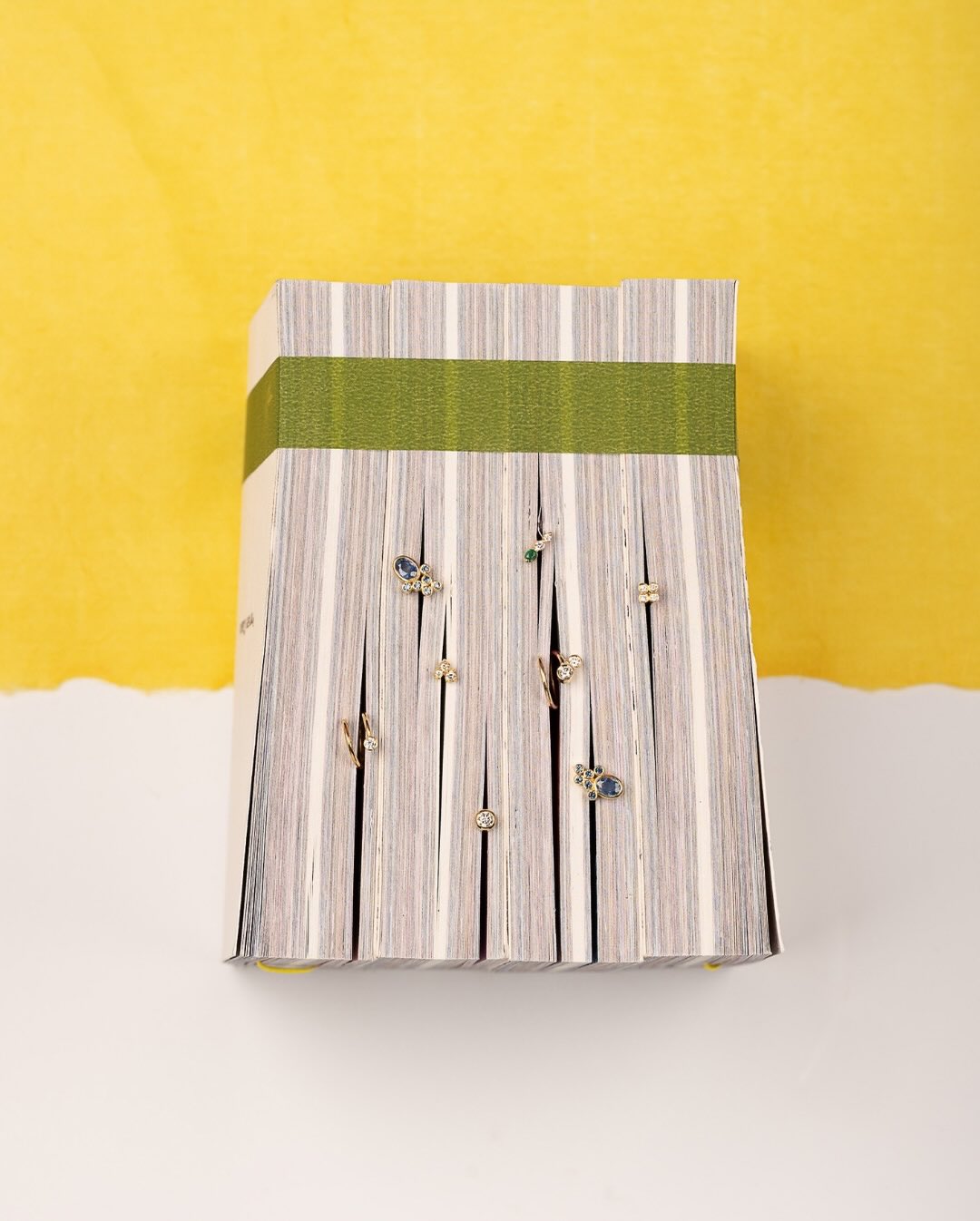 Right or left, find your favourite stud. #fotinipsarouli #fotinipsaroulijewellery #finejewelry #handmadejewelry #stud