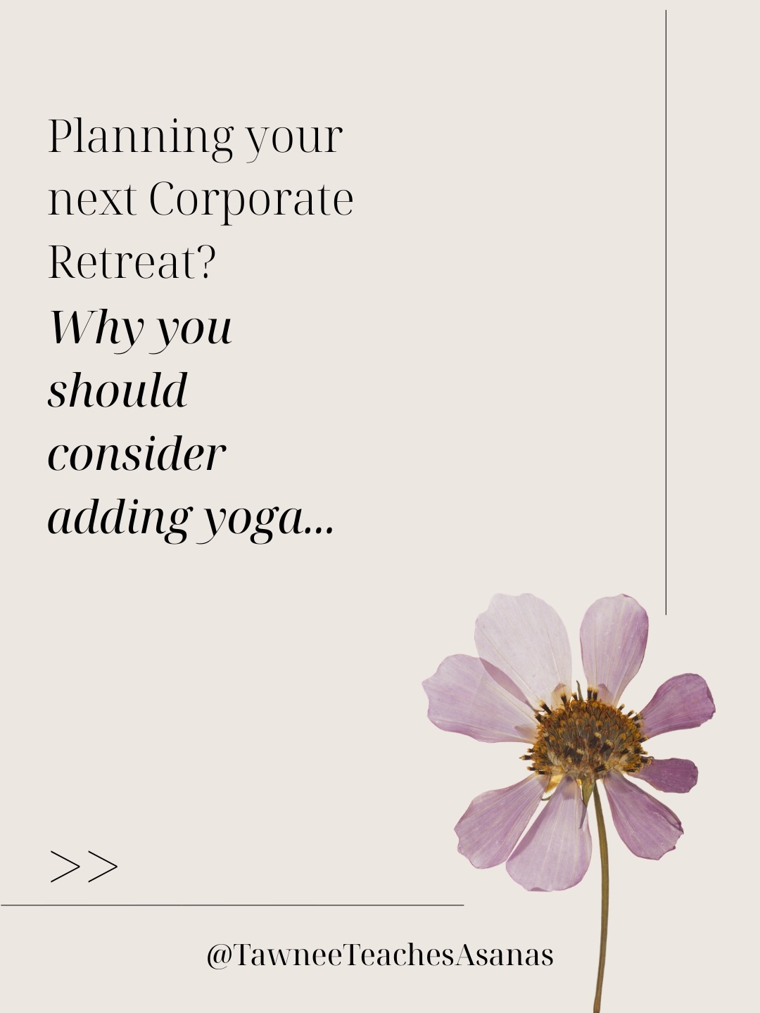 The ultimate group activity that employees will actually enjoy. Reach out to me (or your favorite local instructor) for inquiries!🌼