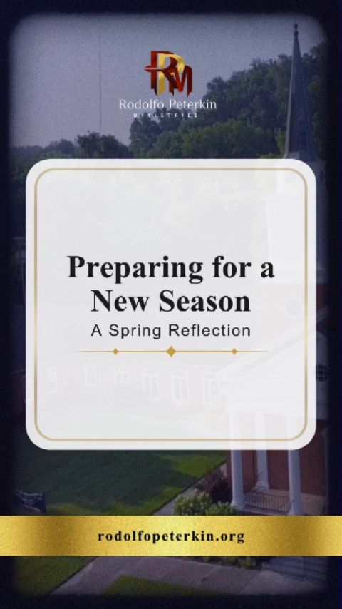 Every spring reminds us that God works in seasons.
There is a time to plant. A time to prune. A time to bloom.
Sometimes we want the flowers without the preparation. But growth often begins quietly. Beneath the surface. In the unseen places of the heart.
“Those who trust in the Lord will renew their strength.” Isaiah 40:31
As we prepare for a new season, this is a beautiful moment to pause and reflect.
What is God growing in you? What is He gently asking you to release? What part of your faith needs tending?
We invite you to take our 1 Minute Faith Check. Answer six simple questions and identify your current faith season. Awareness brings alignment. And alignment brings peace.
And we would love to gather with you this Sunday for Sunday Service at 10:30 AM EST. Watch live online and come grow with us as a family.
If you need a message to anchor you this week, visit our YouTube and listen to “Rooted Faith Growing in Purpose” and “Faith Towards God.” Let the Word prepare your heart for what is next.
Spring is not just about new weather. It is about renewed faith.
🌿 Take the 1 Minute Faith Check
⛪ Join us Sunday at 10:30 AM EST
#RodolfoPeterkinMinistries #SpringReflection #FaithJourney #ChristianLiving #SpiritualGrowth