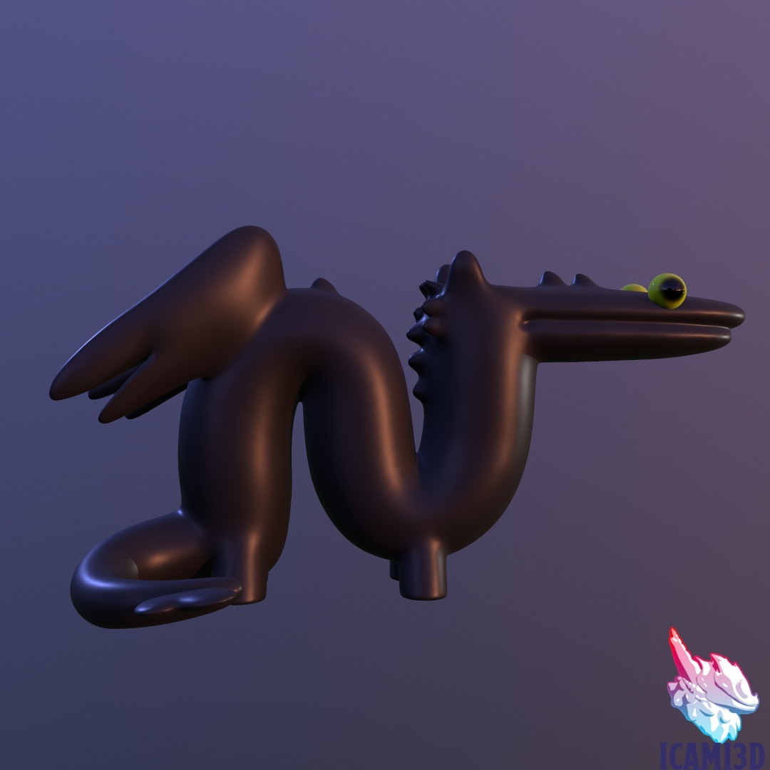 Bonjour ! Je vous propose de rencontrer le meme viral "Toothless Dancing Meme" et qu'on voit partout en ce moment ! Mettez le sur votre étagère, il sera parfait pour vous rappelez de bon moment et vous mettre la fameuse musique de Pokémon en tête. 🐉🎶
Vous pouvez le télécharger gratuitement ici : https://icami3d.fr/products/stl-toothless_dance_meme
Profitez-en !
_________________________________________
Hi ! I invite you to meet the viral meme “Toothless Dancing Meme” which we see everywhere at the moment! Put it on your shelf, it will be perfect for reminding you of good times and putting the famous Pokémon music in your head. 🐉🎶
You can download it for free here: https://icami3d.fr/products/stl-toothless_dance_meme
Enjoy!
#toothless #meme #toothlessdancing #3d #3dmodel #modeling #dragon #httyd #3dsculpt #sculpt #zbrush #dancing #memes #creation #3dprint #print