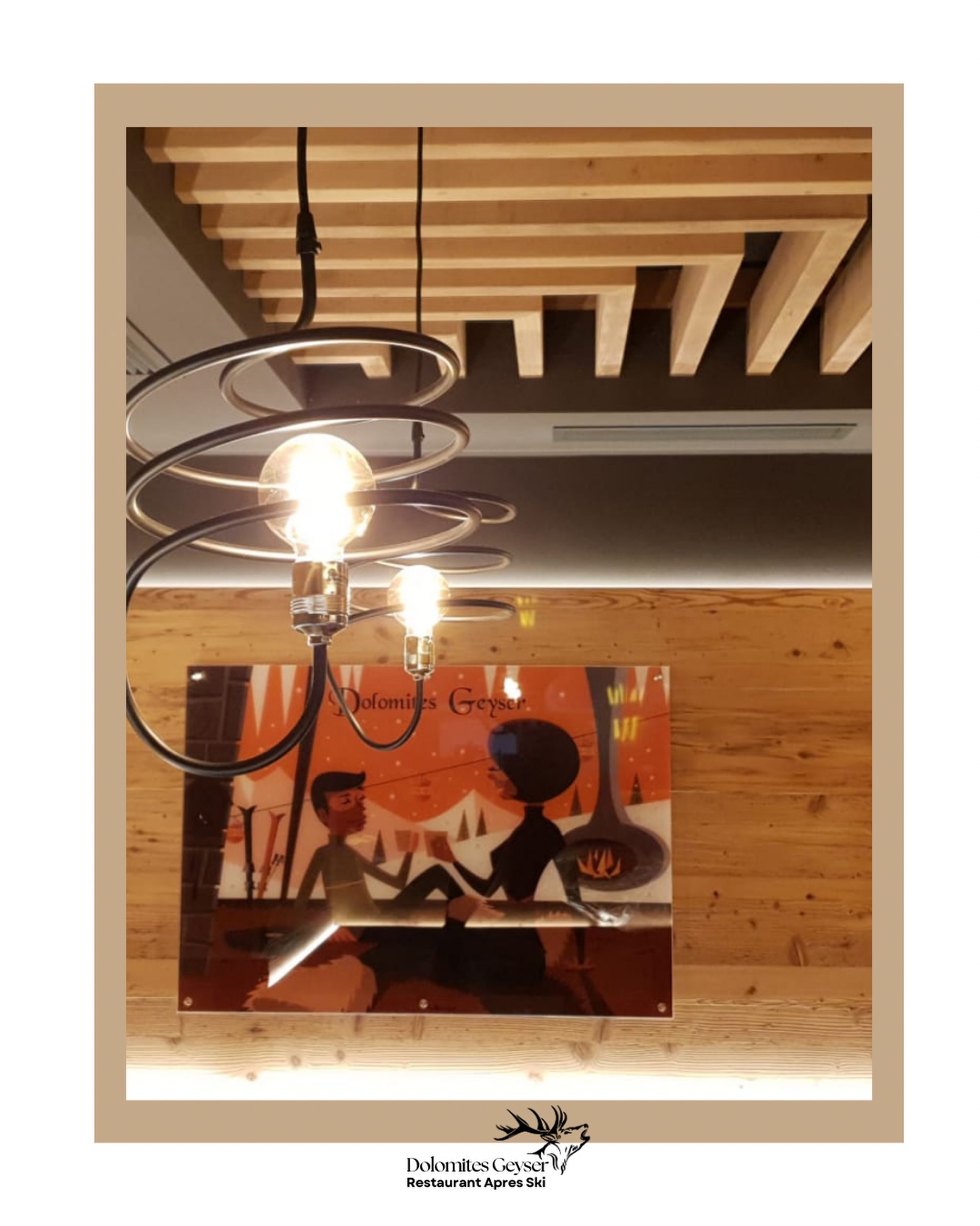 Ogni angolo del Geyser ha una storia.
Una luce accesa,
un quadro che osserva la sala,
e la promessa di una serata che deve ancora iniziare.
Il resto lo fanno le persone. ✨
Qual è il tuo angolo preferito del Geyser?
📍 Dolomites Geyser Restaurant Apres Ski – Pozza di Fassa
Info e prenotazioni link in bio
#dolomitesgeyser #valdifassa #apresski #restaurant #dolomiti