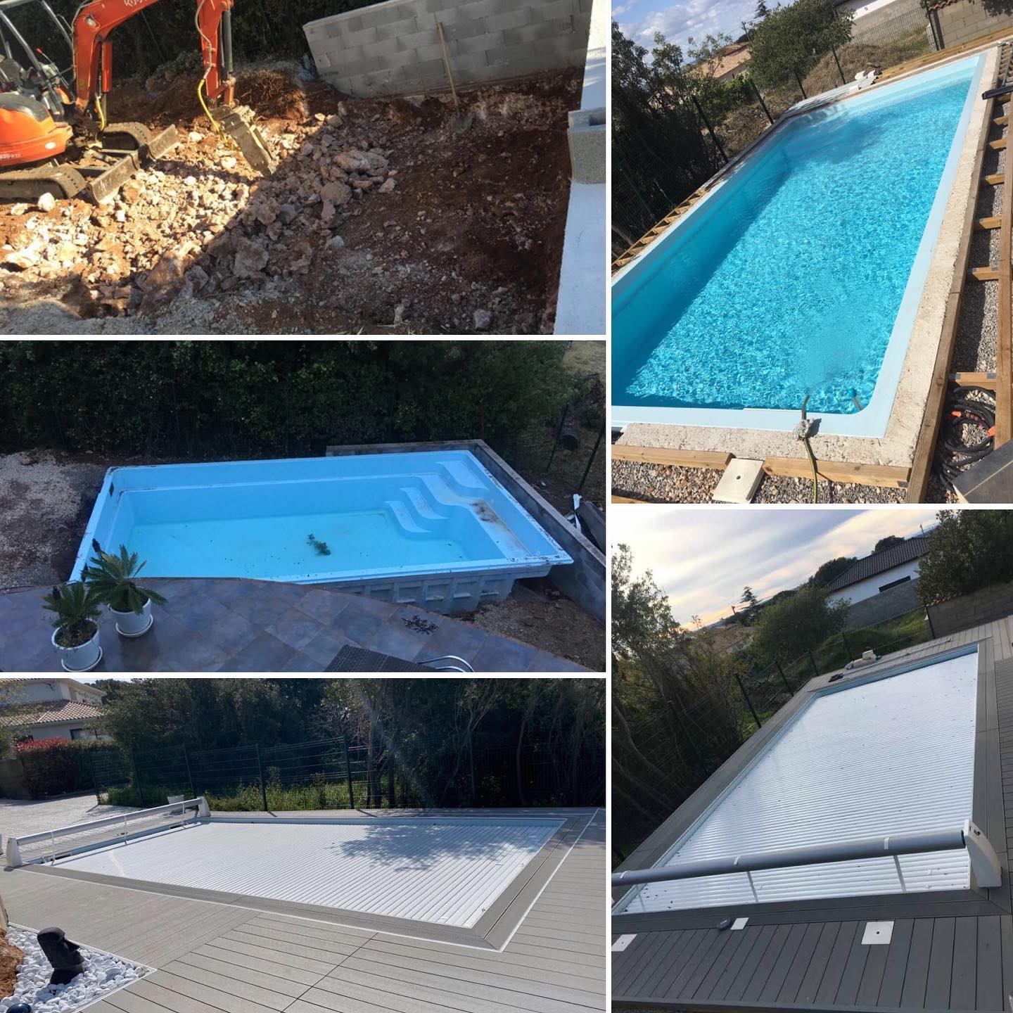 🔵Votre piscine coque polyester, pose en 3 jours🔵 —-
🔵Spécialisé de la piscine coque et maçonnée, nous vous proposons l’installation de votre piscine coque en 3 jours (en moyenne) et toute l’année.🔵 —-
🔵Bénéficiez d’une gamme de piscine de qualité et choisissez en fonction de vos envies et de votre budget : la taille, la forme, la couleur et les équipements de votre futur bassin.🔵 —-
🖐 / Aucun des modèles proposés ne vous convient ? Nous réalisons votre piscine maçonnée comme vous la souhaitez.
—-
👉/ Nous intervenons également pour le dépannage et l’entretien de votre piscine et de son système de filtration. —-
👌/ Contactez-nous, renseignements et devis gratuit !