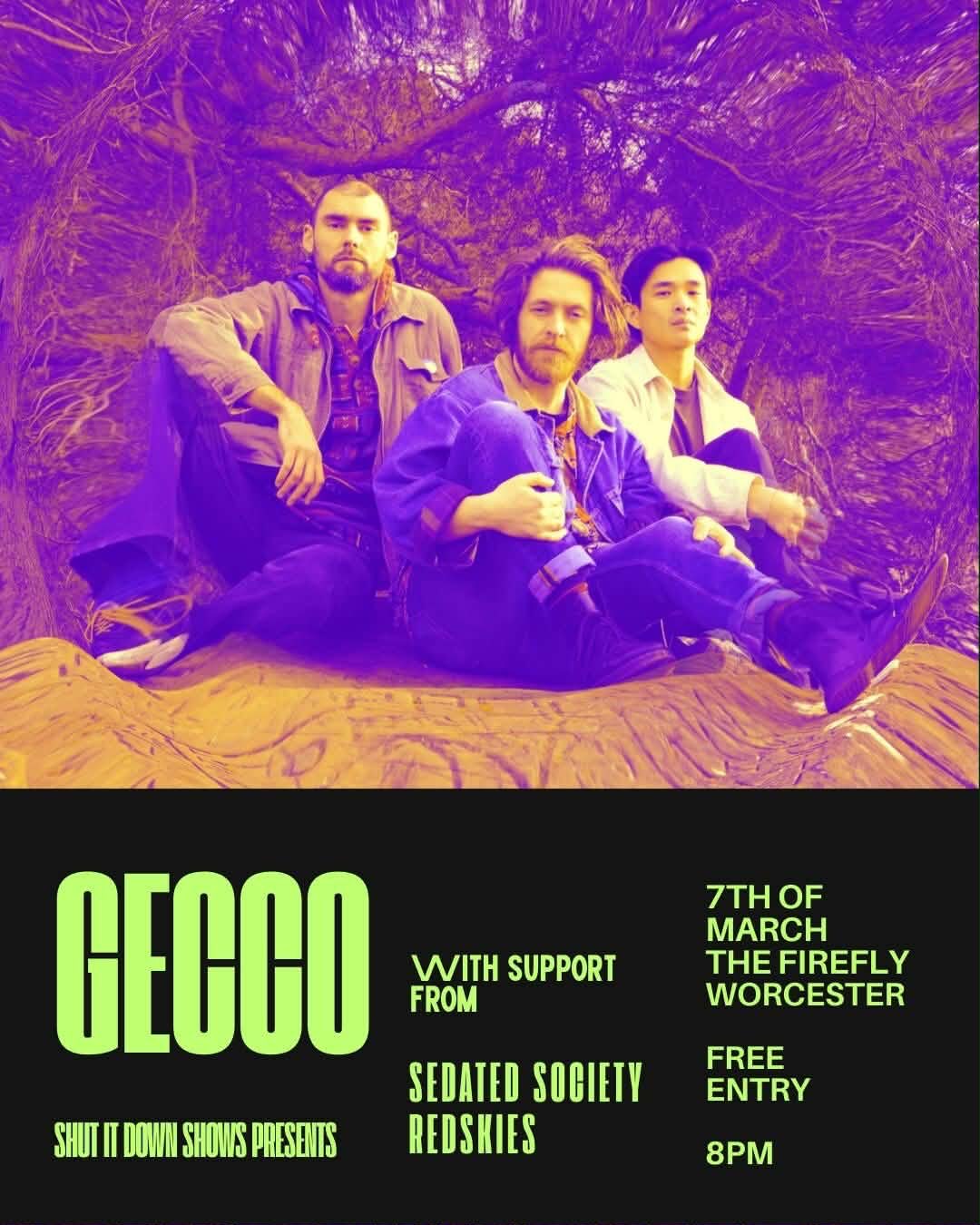 March is on 🔥 Ollie from Shut it Down Shows hooked us up with awesome shows 👌 7th and 21st March, The Firefly's where it's at, see you there!