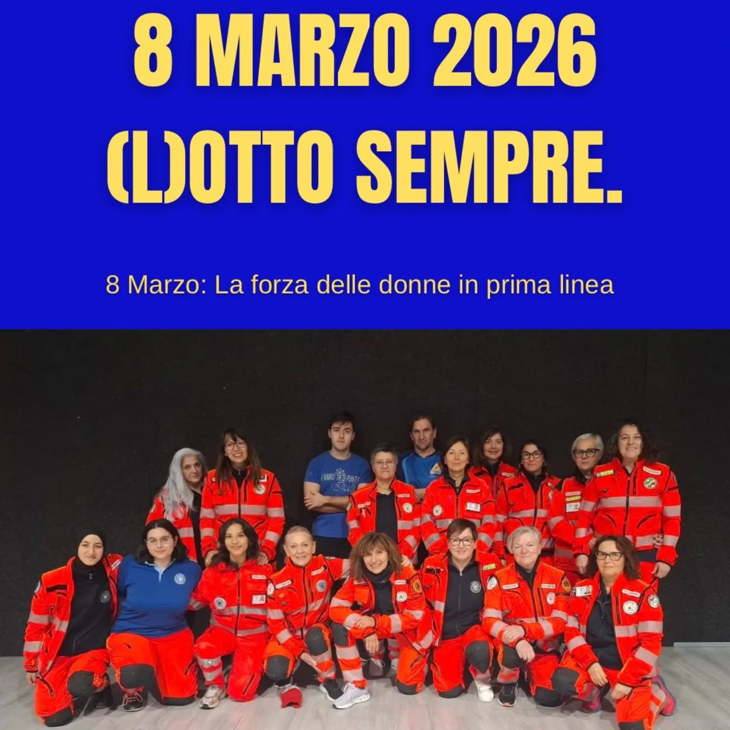 Soccorritrici, volontarie, professioniste. Ma soprattutto Donne. ✨
Oggi celebriamo la forza di chi, con un sorriso e una mano tesa, fa la differenza nella vita degli altri. Il nostro augurio più grande va a tutte le donne della Croce Blu e a tutte quelle che incontriamo ogni giorno fanno la differenza:
Buon 8 Marzo! 💙🚑
#croceblucastelfranco #croceblunonantola #volontariato #festadelladonna #anpasemiliaromagna
