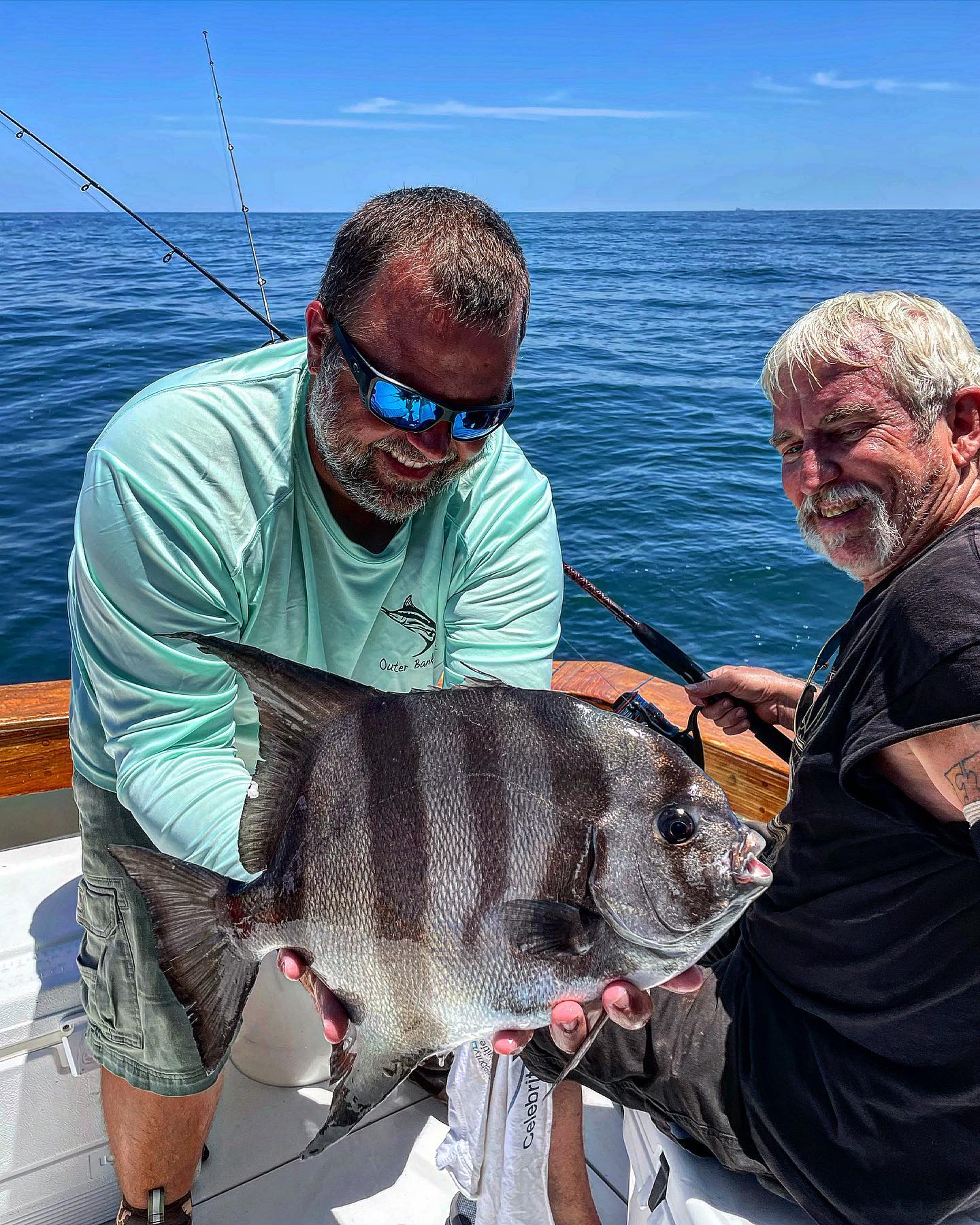 Spadefish Friday, couldn’t have asked for a prettier day. Probably saw over 2000 spadefish that all had lockjaw, but we brought home some pretty fish