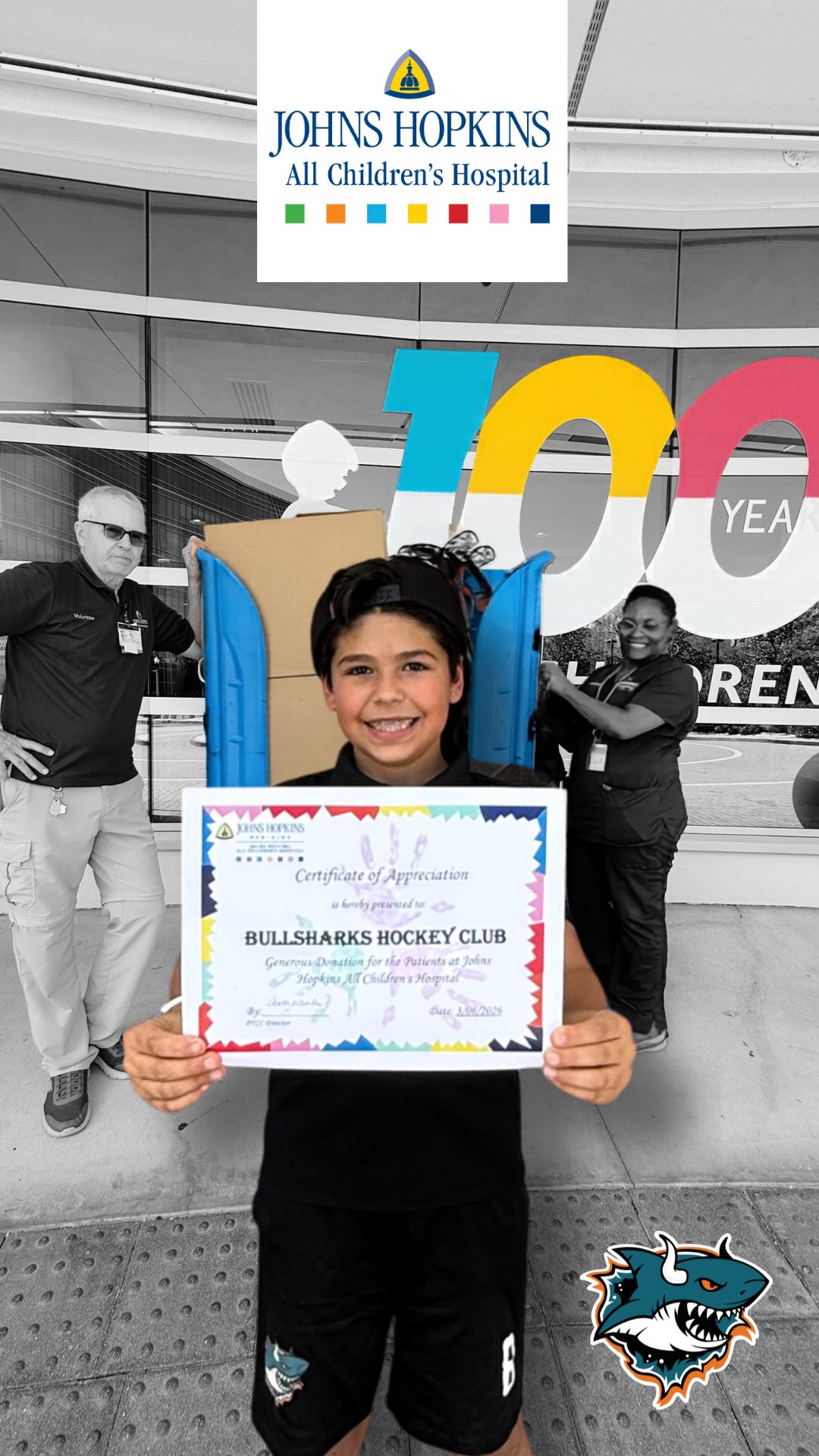 The BullSharks toy drive was a huge success! Together, our community filled three XL U-Haul boxes with brand new toys for the kids at Johns Hopkins All Children’s Hospital.
When we delivered them, the staff was so excited to see such a big restock coming in for the kids and families who spend so much time at the hospital. Having new toys available during the off-season makes such a difference in bringing comfort, smiles, and a little bit of fun to their days.
A huge thank you to TGH Ice Plex for hosting and promoting the toy drive, and to everyone who donated. Your generosity and willingness to give back truly made this possible, and we’re so grateful to be part of such a caring community.
We’d also like to thank Bloomingdale A/C Self Storage for donating the collection boxes to help make our drive run smoothly!
Bloomingdale A/C Self Storage 912 E. Bloomingdale Ave, Brandon, FL 33511. 813-655-7444
Thank you again to everyone who helped us bring a little extra joy to some amazing kids. 🩵🧡🦈