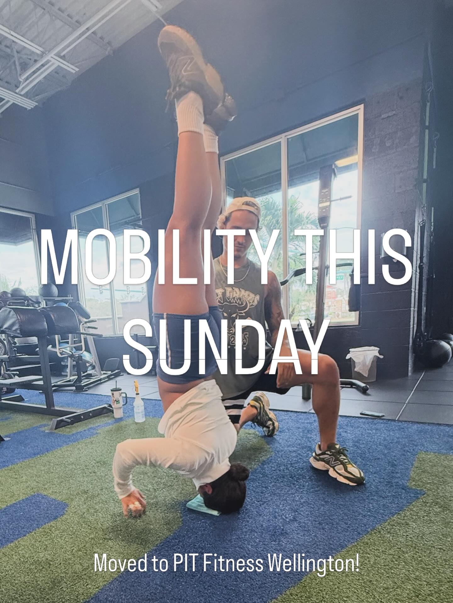 We’re moving mobility to our Wellington location this week! Following our regular booty classes, Coach Eddie will take over for mobility at 11:15. We hope to see you all there 😉