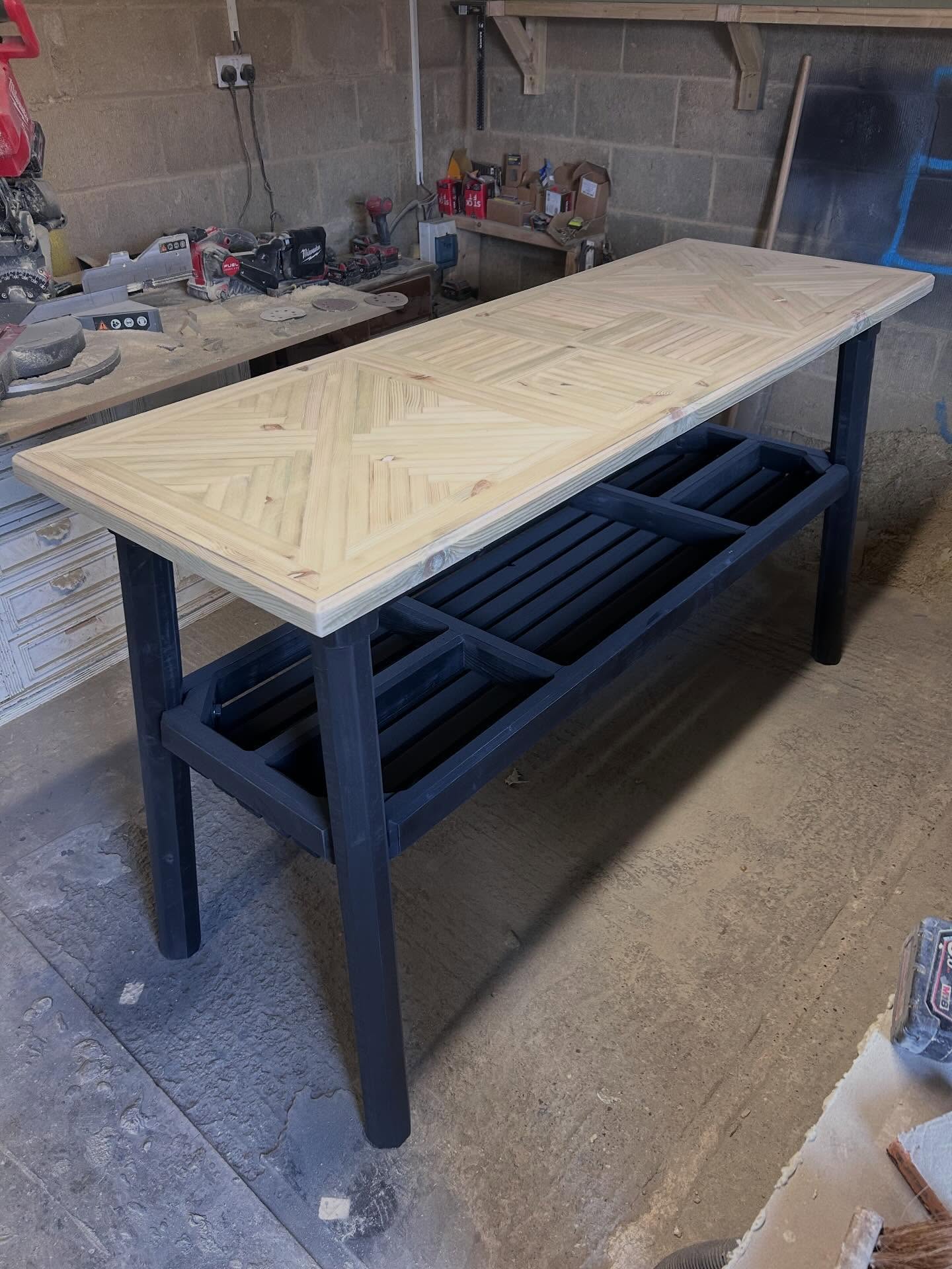 AI images can be useful to visualise ideas…
but they never quite capture the real craftsmanship behind the build.
Every joint, every piece of timber, every panel pattern in this table was cut, glued, sanded and assembled by hand. Hours of work go into bringing the grain together so the pattern flows across the whole piece.
From what might look like a pile of timber and glue… to something built to last for years in busy hospitality spaces.
No shortcuts.
No mass production.
Just solid timber, proper joinery, and craftsmanship.
Here are a few photos of the real deal.
Built by Be You Bespoke Furniture Ltd
Bespoke sizes available for pubs, restaurants, cafés and bars.
📩 Message me for enquiries or trade orders.
#bespokefurniture
#handmadefurniture
#hospitalitydesign
#pubfurniture
#restaurantfurniture