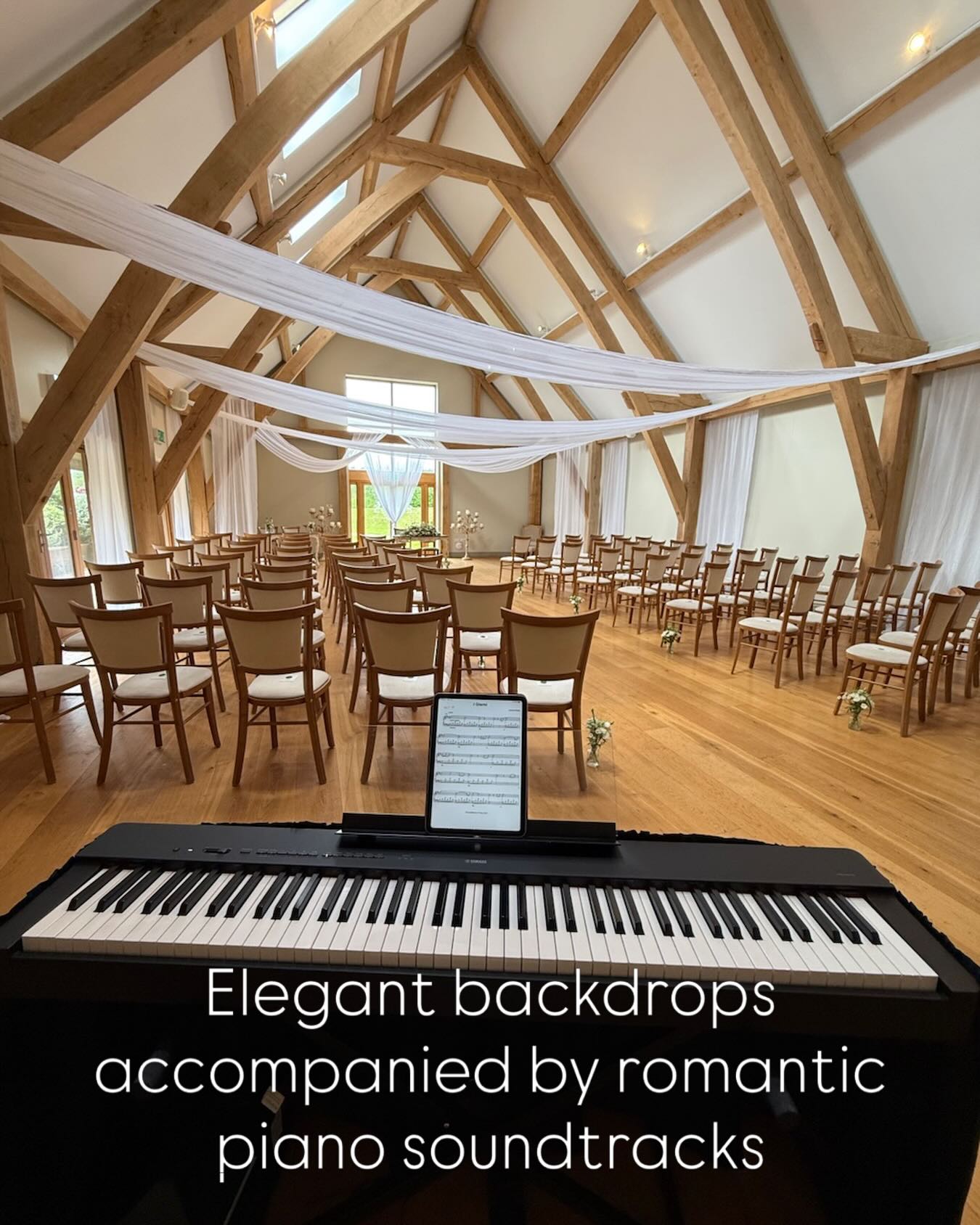 Ceremonies at @eastongrange
Whilst Daniel is fortunate to visit Easton Grange regularly it is amazing how unique the Ceremony Barn can look at each wedding - he was treated to this simple & elegant backdrop to help set the atmosphere as the most important day of this particular bride & groom began…
www.daniellaw.co.uk (Link in Bio)
#eastongrange #weddingmusic #suffolkweddingvenue #2026wedding #2027wedding