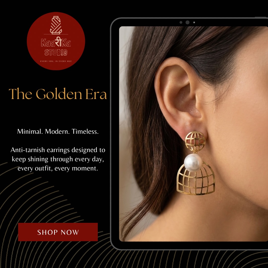 Welcome to The Golden Era โจ
Bold shapes. Timeless gold.
Anti-tarnish earrings that stay glowing, just like your style.
.
.
.
DM for more details
.
.
.
.
.
#antitarnish #jewelry #accessories #shopping #new