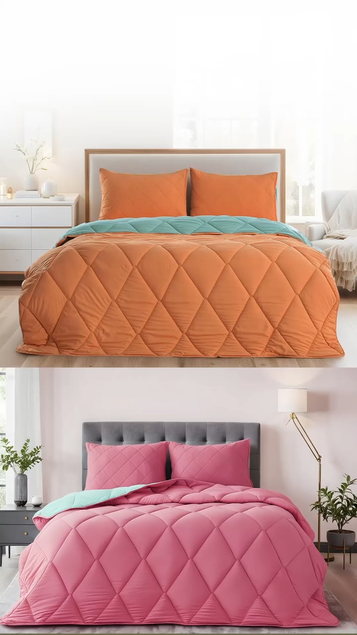 Doquhome’dan Yatak Odanızda Enerjik Bir Dokunuş; Colour Up!...
Ekstra Yumuşatılmış Kapitoneli Kumaşı Hacimli ve Rahat Bir Kullanım Sağlıyor!
#Doquhome #ColourUp #NevresimTakımı