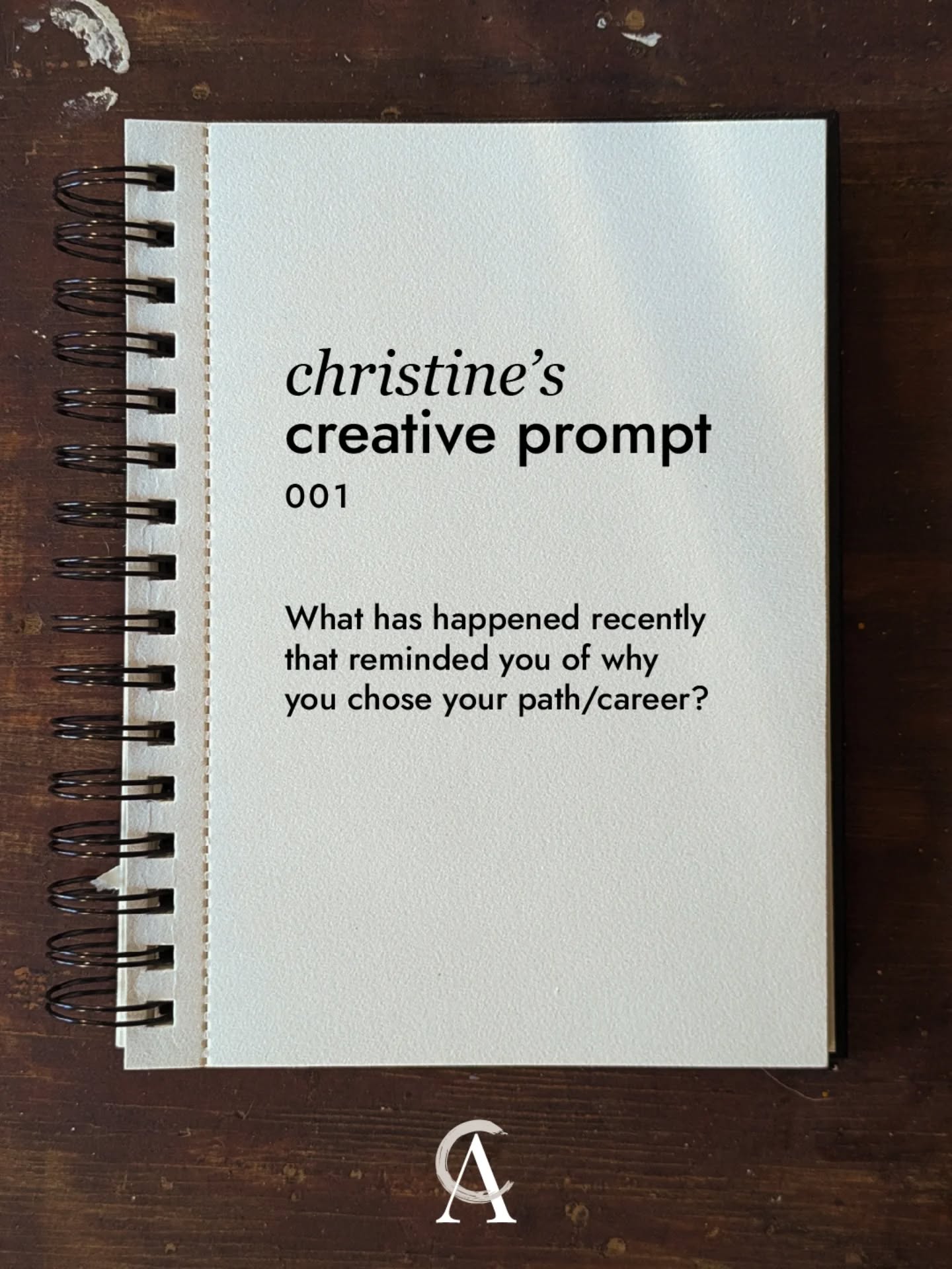 I decided to start a weekly series called Christine’s Creative Prompt to reflect on and share a little bit of my own creative practice, while hopefully sparking some conversations with other creatives, makers, and entrepreneurs. Each week I’ll share a question along with my own answer. Please feel free to comment, share, or post your own response!
This week’s prompt: What happened recently that reminded you why you chose to do what you do?
I recently visited the @alfredceramicartmuseum at Alfred University to talk in person about some exciting upcoming projects. Being back on campus, seeing art in progress, and talking with artists reminded me of why I chose to pursue design as my career. The scale of the facilities and the unbridled creativity at Alfred is incredible; it’s a place where true ingenuity thrives and multiplies. It also reminded me of my own journey there. Originally a painter, I discovered a passion for harnessing that raw creative energy and shaping it through rules, structure, and systems to solve design problems and build unique, transformative worlds through brand and design. Walking those halls again felt like retracing the same steps that first led me here. I'm so grateful that I get to continue my relationship with Alfred through this next phase of my career.
Pictured: my senior studio space, post-graduation