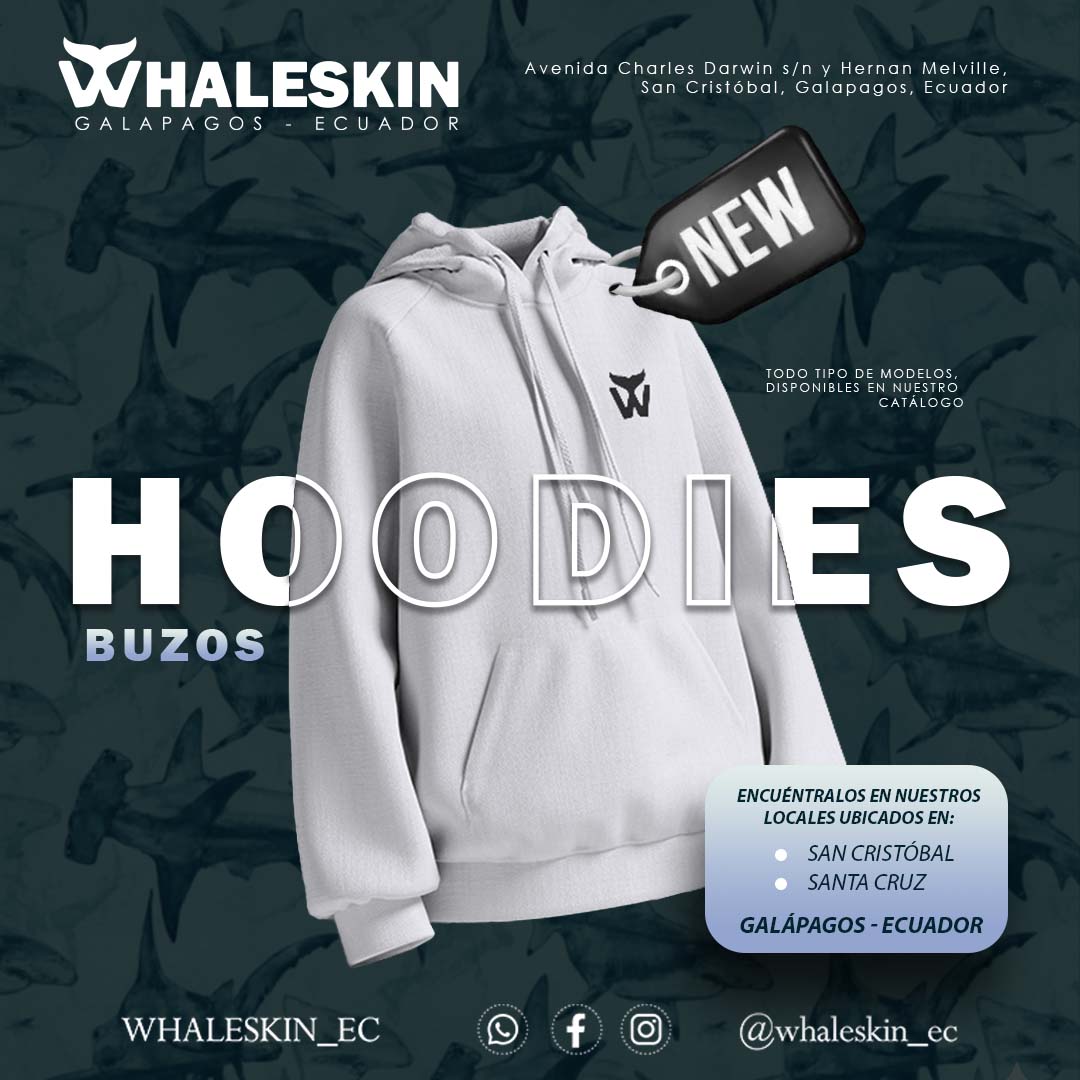 Los Hoodies / Buzos Whaleskin están hechos para quienes llevan el espíritu de Galápagos a donde vayan. 🌊
Diseños únicos inspirados en la naturaleza de las islas: mapas topográficos, especies emblemáticas y detalles que conectan con el océano y la aventura.
Disponibles en modelo con cierre y sin cierre, cómodos, versátiles y perfectos para acompañarte en cada viaje, caminata o día de exploración.
Comodidad que se siente.
Estilo que representa a Galápagos.
Una prenda pensada para quienes aman el mar y la aventura.
¿Listo para llevar tu estilo al siguiente nivel?
👉 Escríbenos por DM y consigue el tuyo hoy.
📲 Síguenos en @whaleskin_ec
🧩 Descubre más en nuestro catálogo digital:
https://online.fliphtml5.com/whaleskinec/fncp/
#WhaleskinEC #whaleskin #galapagos #islasgalapagos #outdoorstyle #naturalezaviva #exploramas #galapagoslife #buzos #hoodie #streetwear_ec #aventurasinlimites 🌊🐋