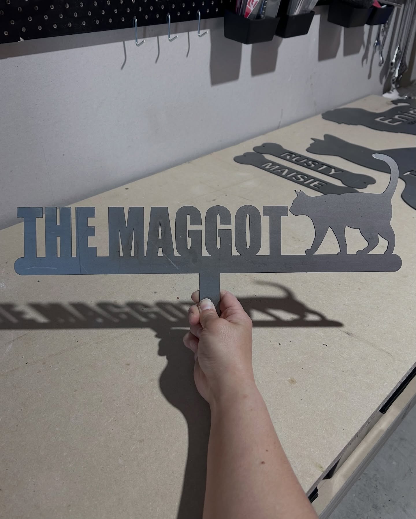 The pet memorial space can be a heavy one 💔
Many of the conversations we have with families happen at a really tender time. People are navigating the loss of a best mate, or the difficult decision around saying goodbye. It’s not always an easy place to sit.
Then every so often an order comes through that makes the whole team smile. This one was for a cat named “The Maggot.”
Now, we never met this family or their cheeky cat, but you don’t end up with a nickname like that unless a pet was deeply loved. Those funny, slightly ridiculous names always come from somewhere - the little habits, the chaos they caused, the moments that made everyone laugh.
They’re the stories that stick.
Our own boy Cooper had plenty of his own 🫶🏻 Somewhere along the way Cooper turned into Cooper Dooper… then Dooper Do… then eventually just Doodle. It probably makes absolutely no sense to anyone else, but to us it carries a whole history of moments and memories 💕
And that’s the thing about pets. The names, the nicknames, the strange little titles we give them - they’re all tiny pieces of the life we shared with them.
So when we see something like “The Maggot” come through an order, we know there’s a whole story behind it.
And honestly… we love that. 🖤