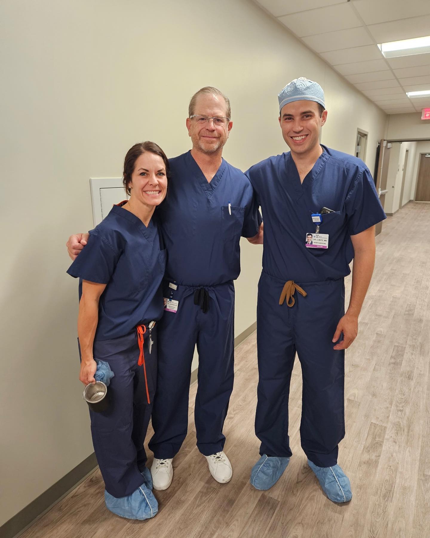 Started off fellowship with everything shoulder