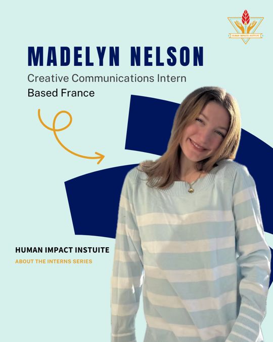 Introducing Madelyn Nelson, our Creative Communications Intern!
Madelyn is a junior at Fairfield University studying Environmental Studies and International Studies as a double major, with a minor in Politics. She loves learning about the environment and what she can do to help the world. At school, she is a member of the Leaders for Environmental Action Club at Fairfield (LEAF Club), where she serves as secretary. She is also the president of her school’s Relay for Life chapter and enjoys helping with event planning.
"I am interested in sharing knowledge about the environment with others and ensuring that people are well-informed about the world we are living in. I strive to make projects fun and engaging, especially when the impact of the work matters. I love helping others, and I feel that with HII I am contributing in a real way by applying skills I have learned in the classroom to purposeful efforts. I align with HII’s values and am excited to be part of creating positive impact." -Madelyn Nelson
##ClimateCommunicators #NextGenClimate #EnvironmentalLeadership #HIICommunity