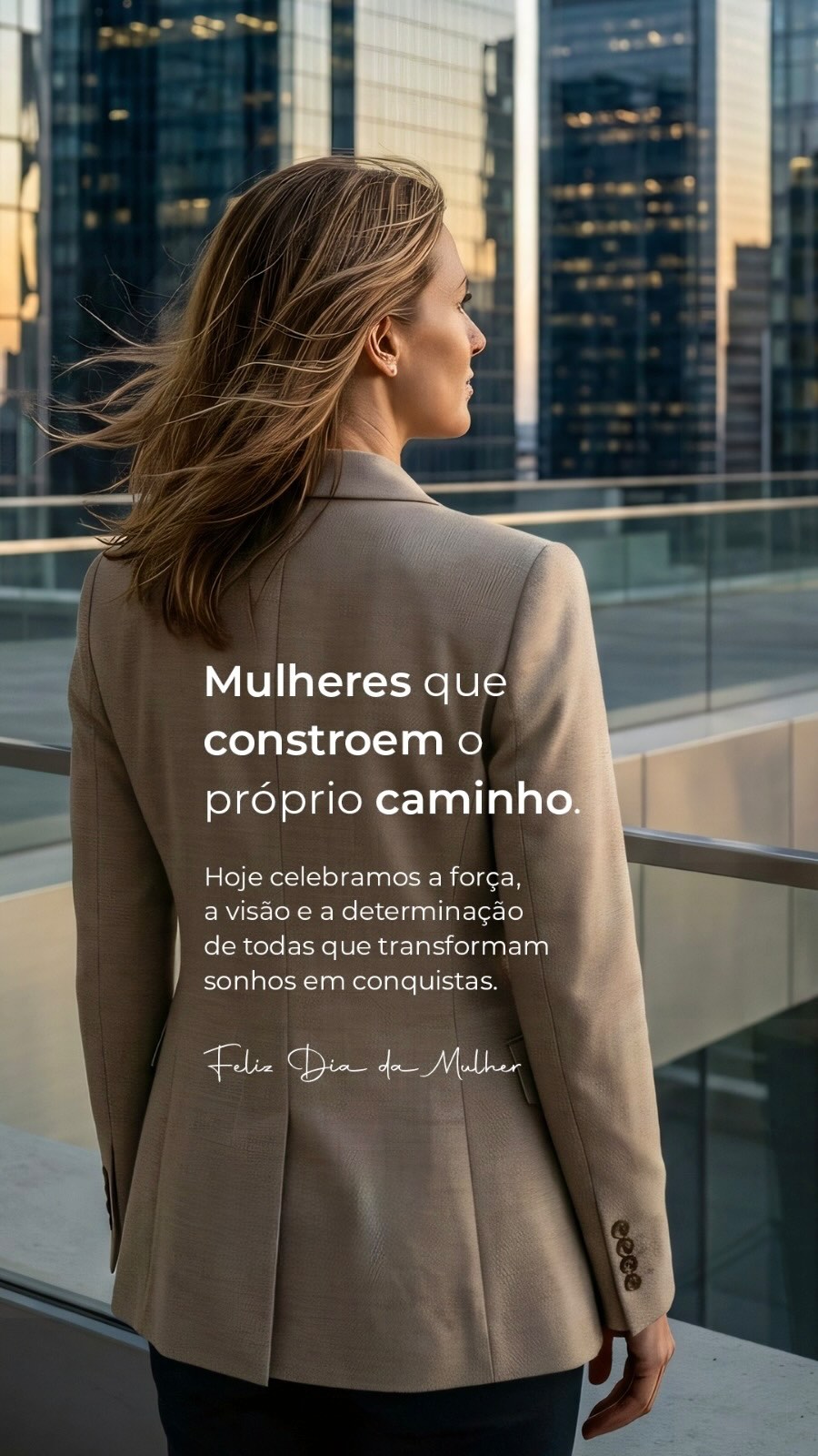 Mulheres que lideram, criam, constroem e inspiram.
Que ocupam espaços, transformam caminhos e seguem abrindo novas possibilidades todos os dias.
Hoje celebramos cada uma delas.
Feliz Dia das Mulheres!
