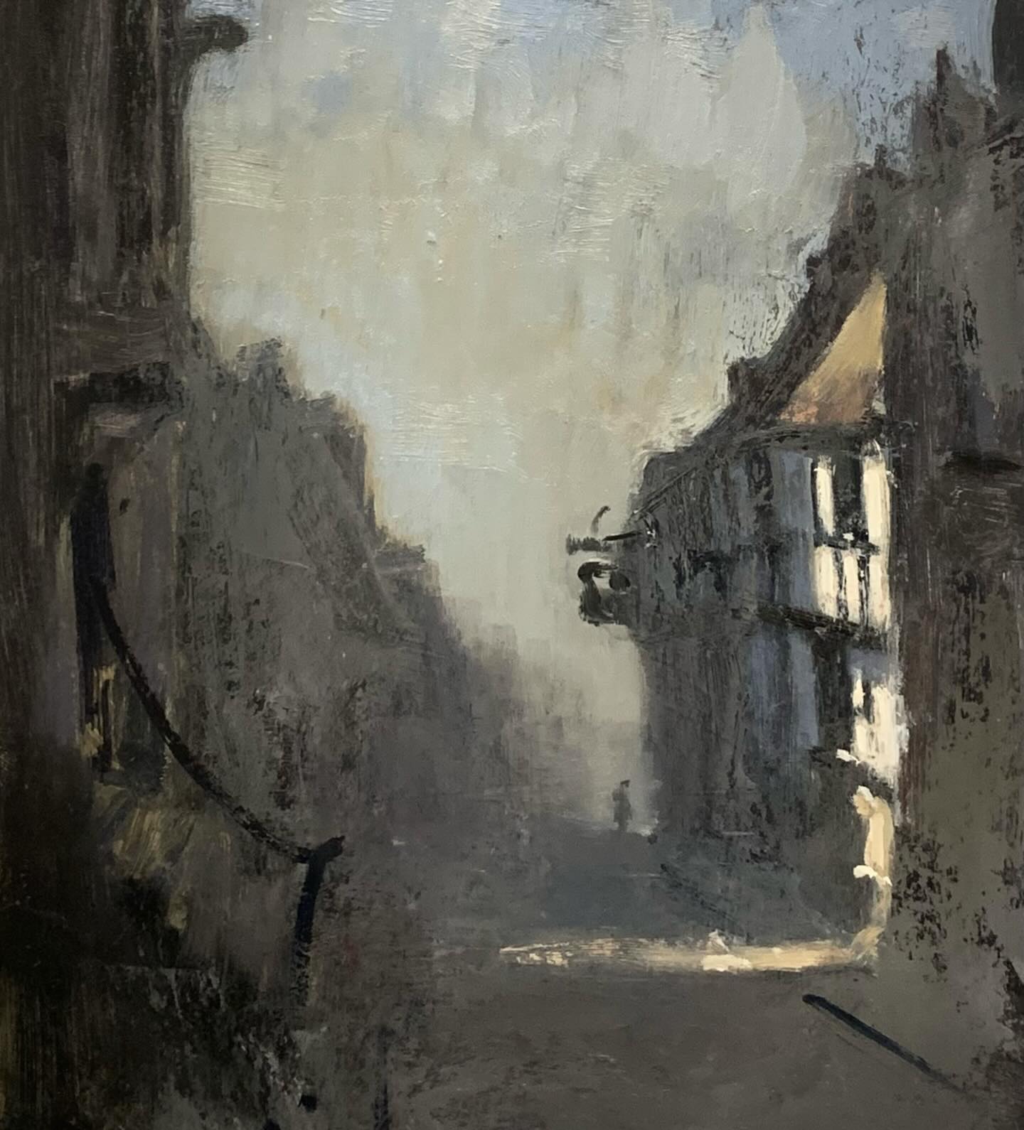 A plein air paint over. Mermaid Street, Rye.
#mermaidstreet #mermaidrye @mermaid_inn_rye #pleinair