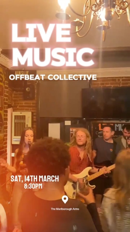 Back @themarlborougharmsnorwich this Saturday for round three! 8:30pm start 🎺
Always a great crowd, always a good night.
Come down, grab a drink, and make it another one to remember. 🍻
#norwich
#livemusic #newmusic #reggae #ska