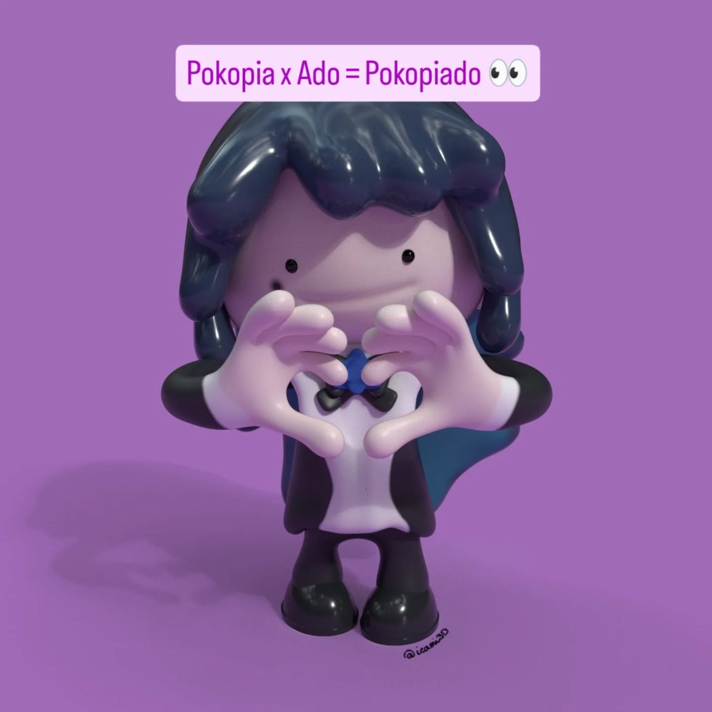 Petit rendu pour la petite Pokopiado.
C'était fun à faire ! 😁
Mes créations sont disponibles sur Cults3D ! 🖌️
#adoart #pokopia #3dmodels #3d #3dfigurine