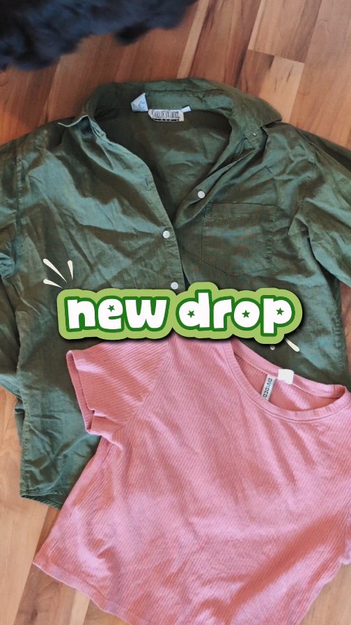 ✨ Petit nouveau drop déjà en ligne…
Et mon gros coup de cœur : une belle chemise verte 100 % coton 💚 Confortable, douce et parfaite pour un look simple et cozy.
Déjà disponible sur thriftlook.ca ♻️
#coton #thriftlook #friperieenligne #newstuff