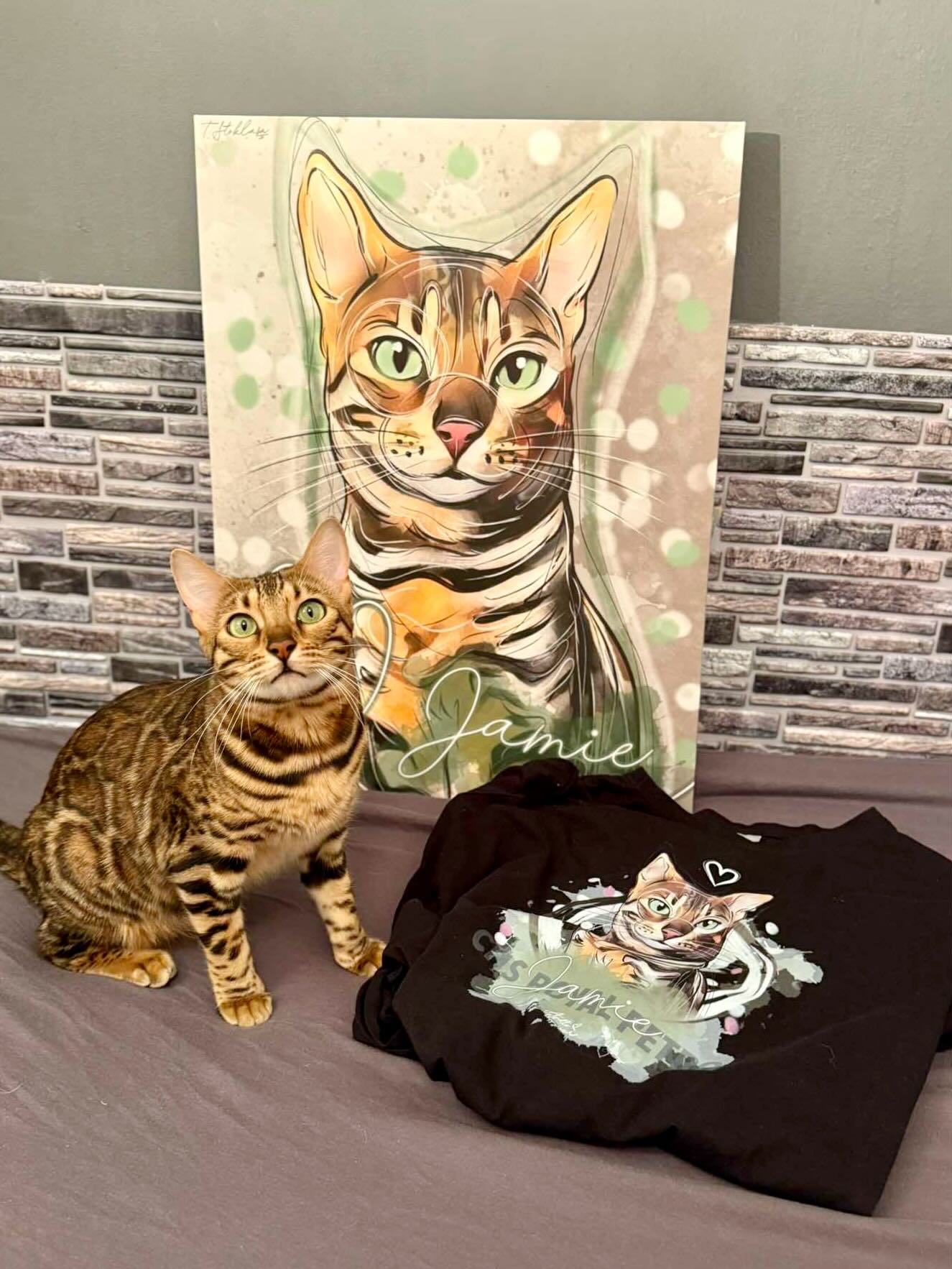 Jamie 💙
Celý rok pejsci, včera koňský portrét a dneska jeden kočičí. Abych připomněla, že nediskriminuji ostatní zvířátka, naopak mám ráda změny ✌️ ale pejsci jsou pro mě vždycky číslo 1 🖤 mňaaau
#catart #catportraits #catdigitalart #kočkadomácí #bengalskakocka